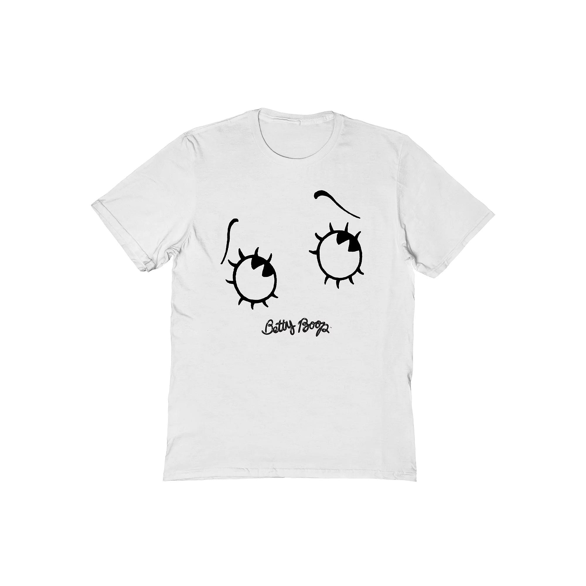 Men's Betty Boop T-Shirt, Size: Small, White Product Image