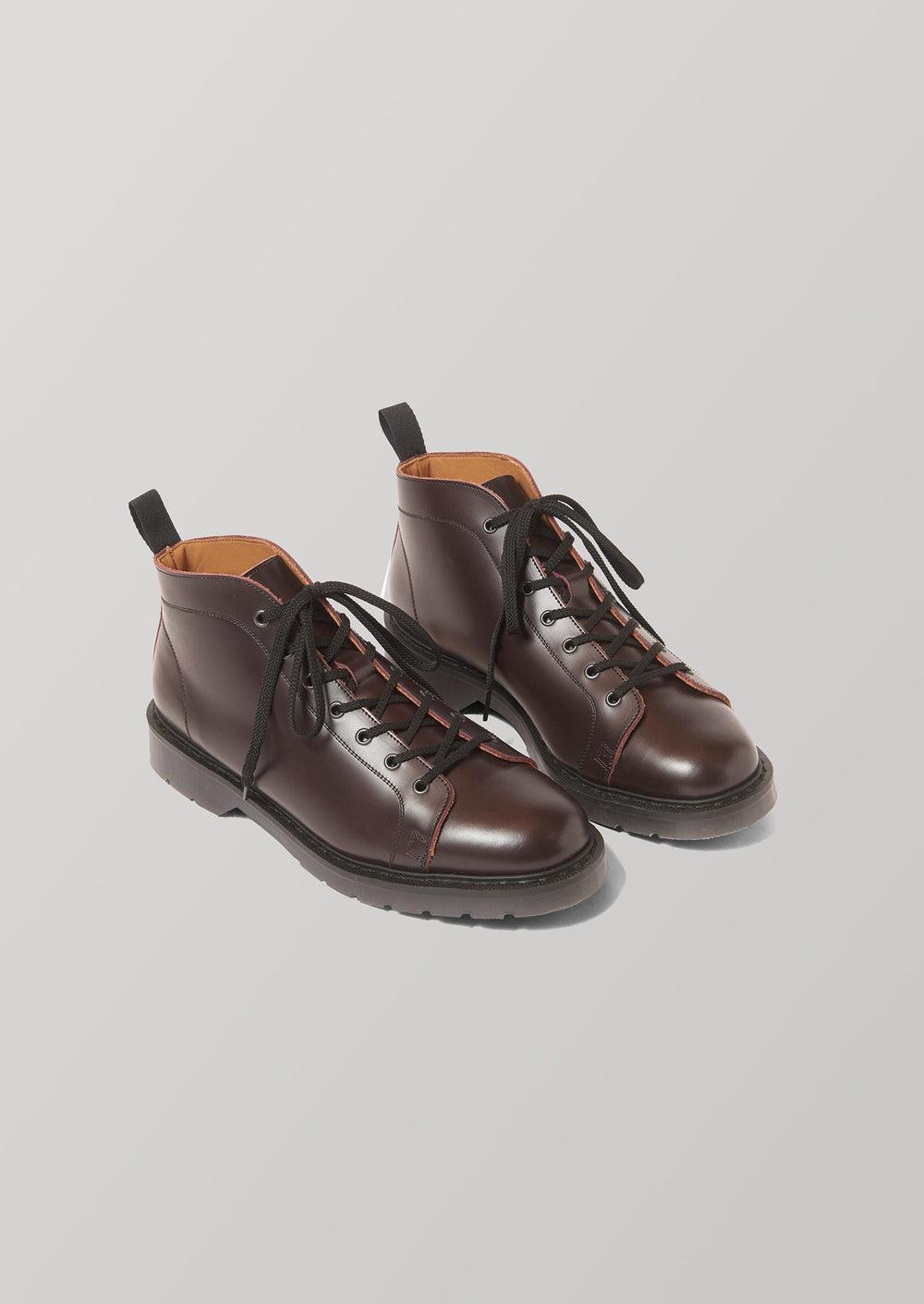 Solovair Monkey Boots | Cordovan Product Image