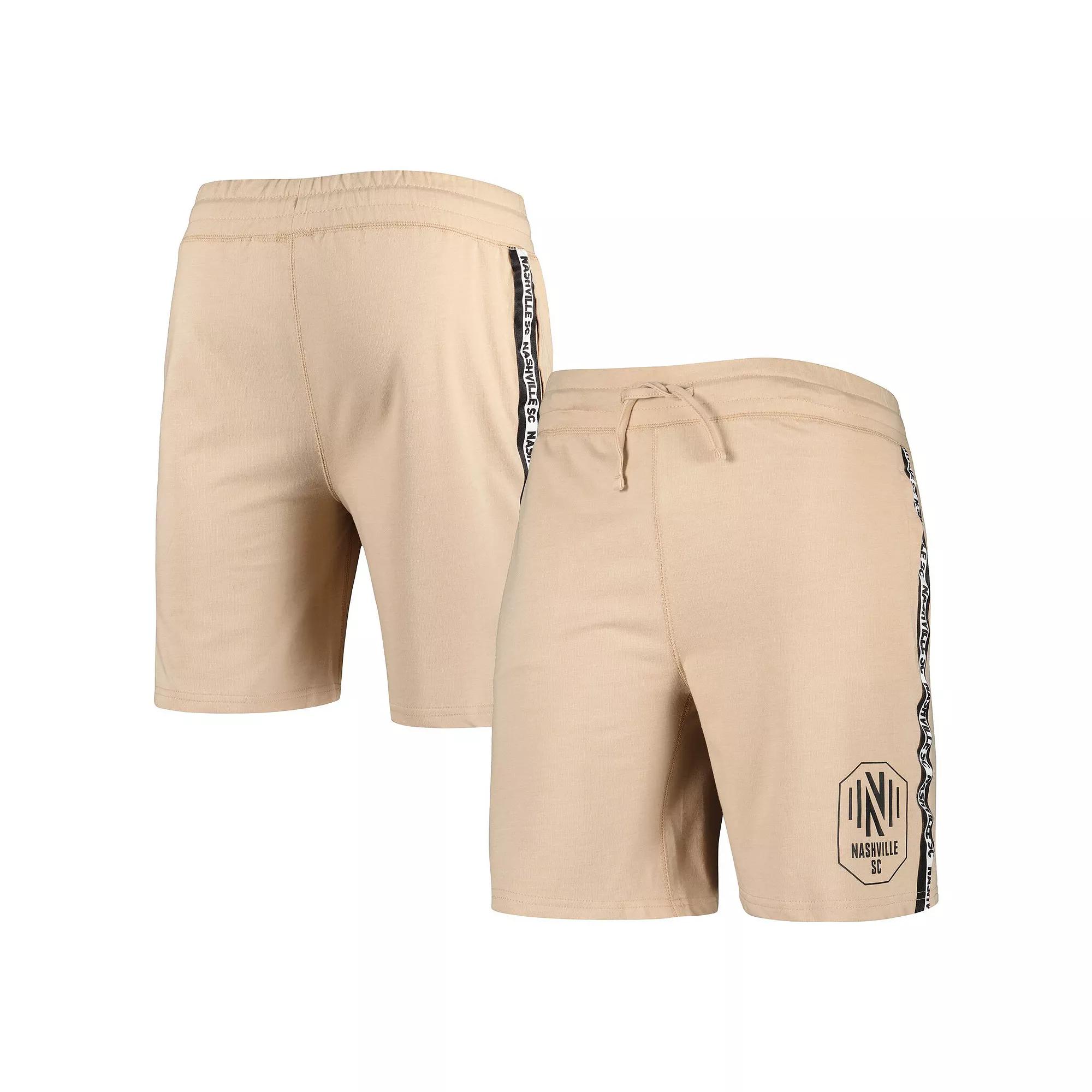Mens Concepts Sport Tan Nashville SC Team Stripe Shorts Product Image