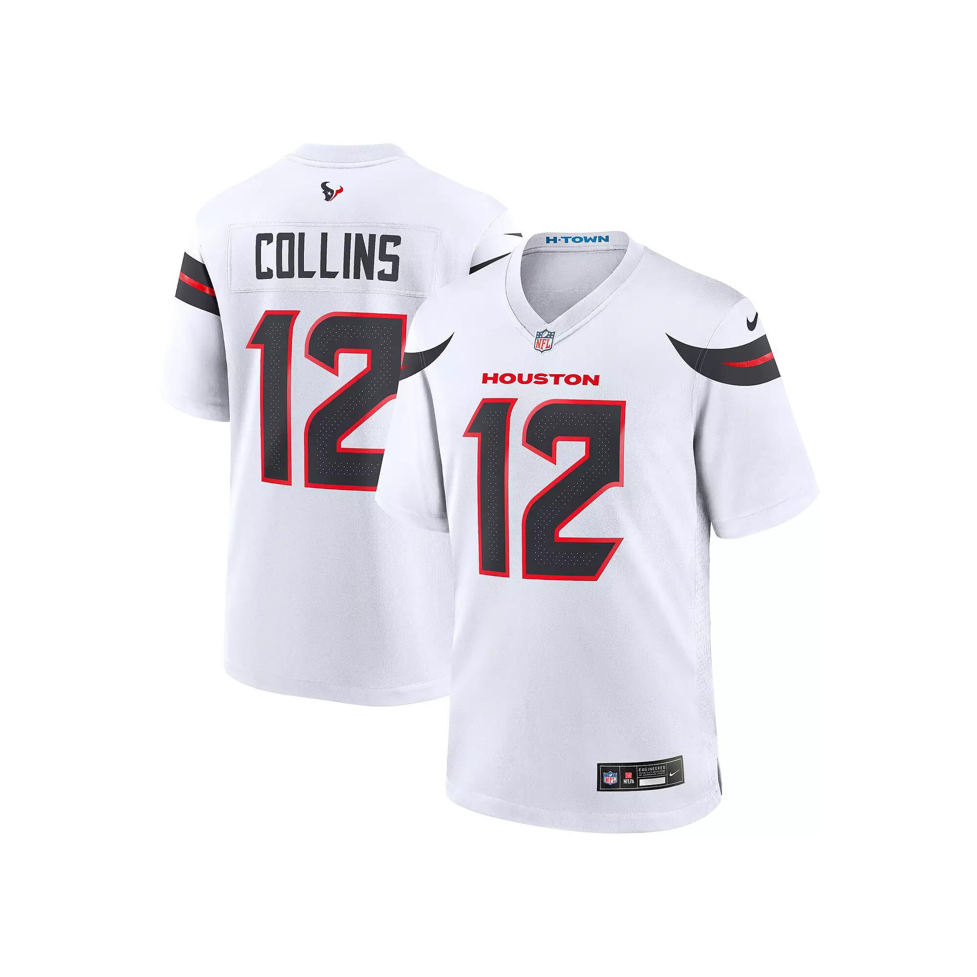 Nico Collins Houston Texans Nike Mens NFL Game Football Jersey | 67NM0B9N9HF-D1F Product Image