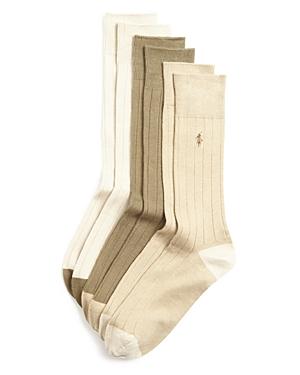 Polo Ralph Lauren Soft Touch Dress Socks Assorted 3-Pack Product Image