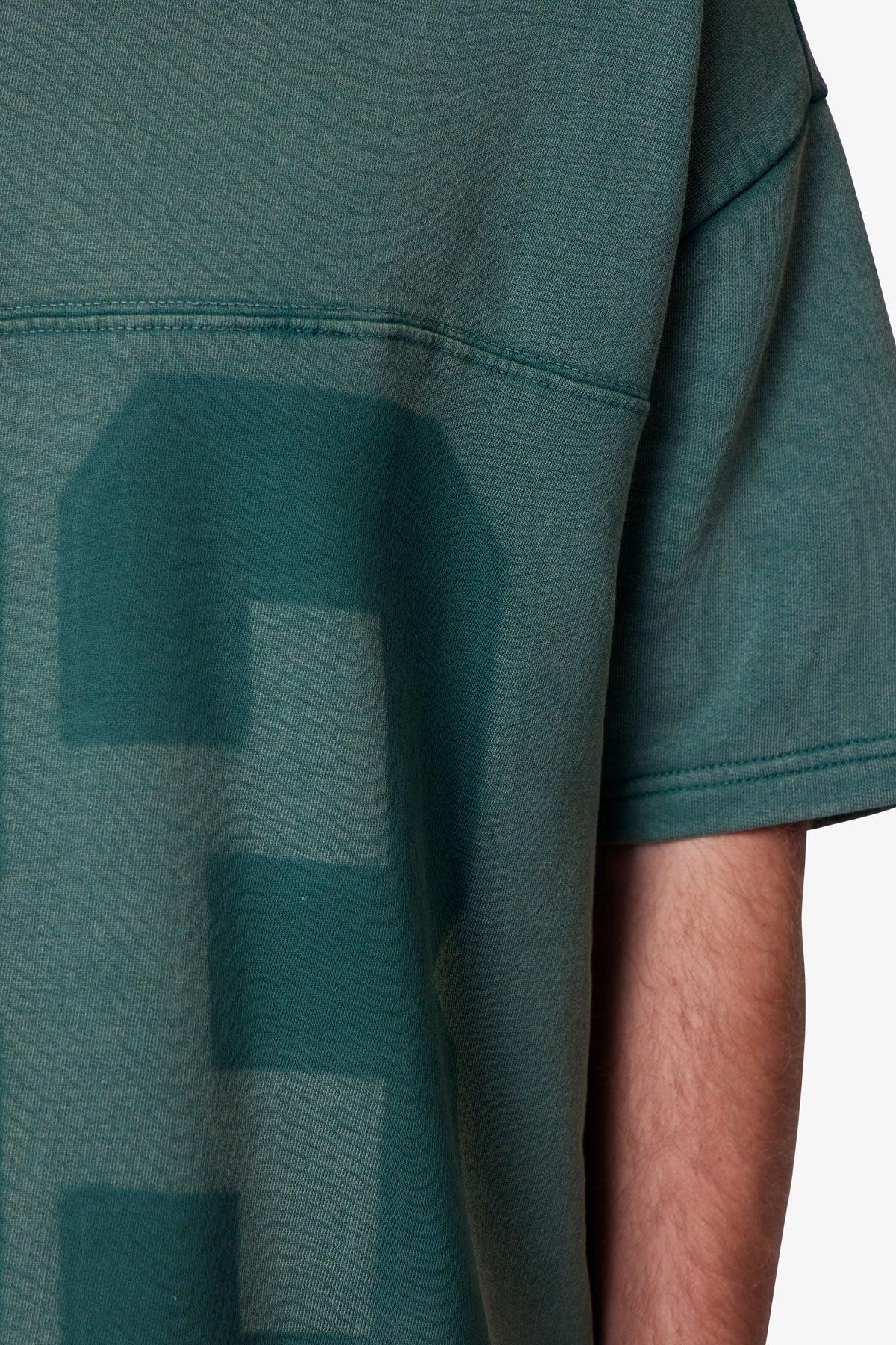 Vintage Raglan Terry Jersey Shirt - Green Product Image