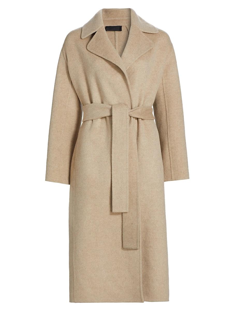 Womens Jarel Wool Wrap Coat Product Image
