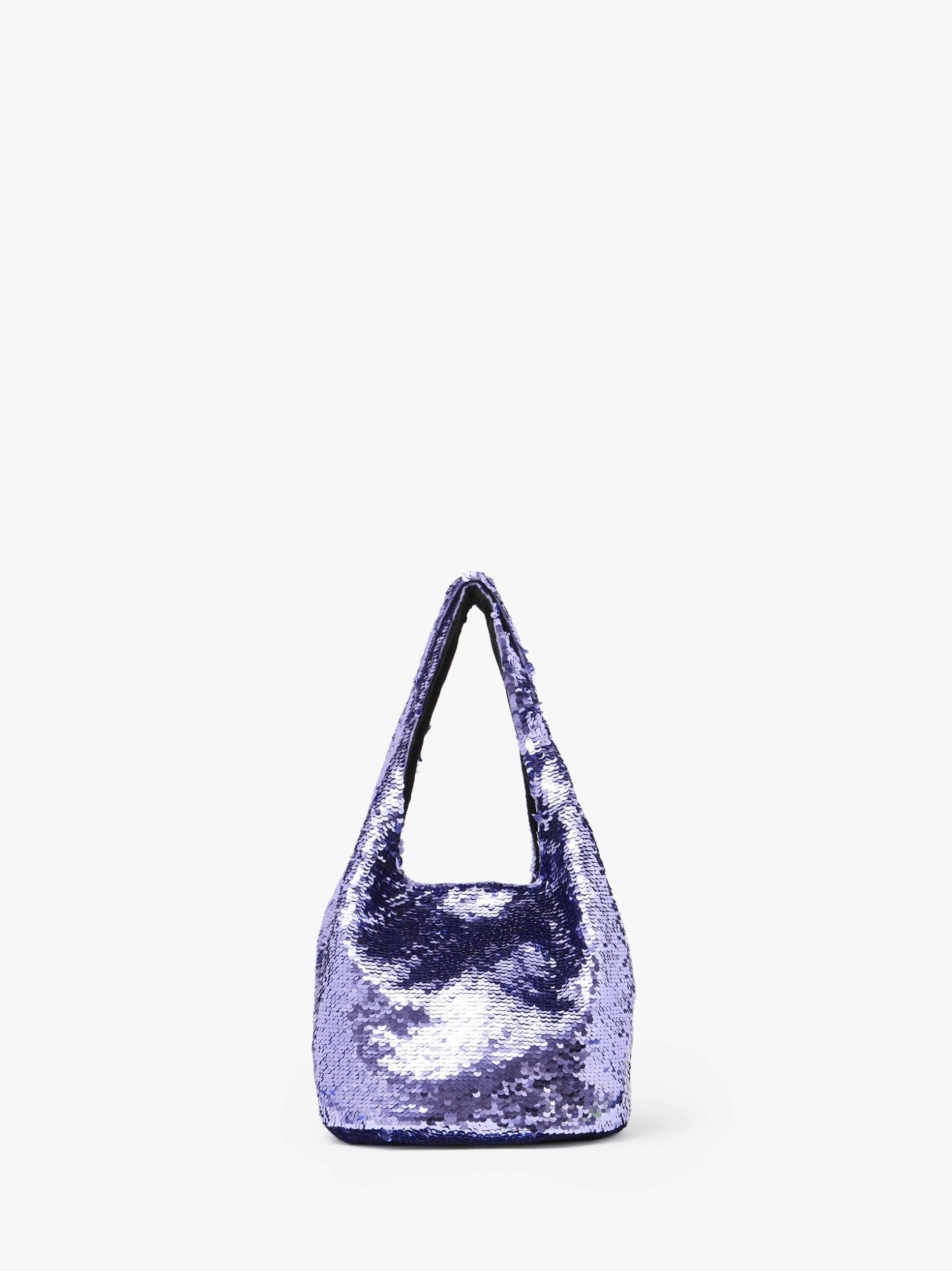 MINI SEQUIN SHOPPER - TOP HANDLE BAG Product Image