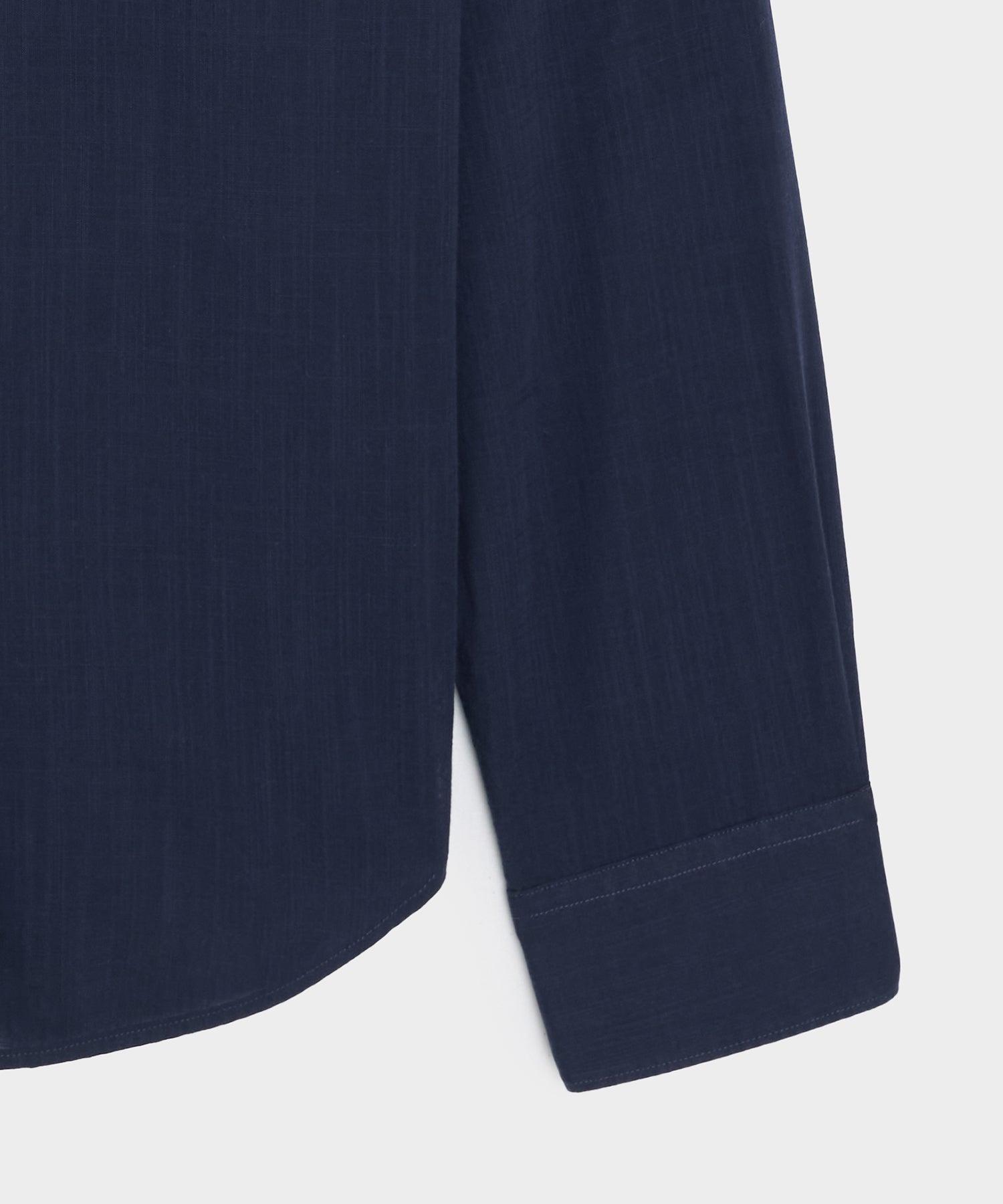 Slim Summerweight Point Collar Shirt Product Image