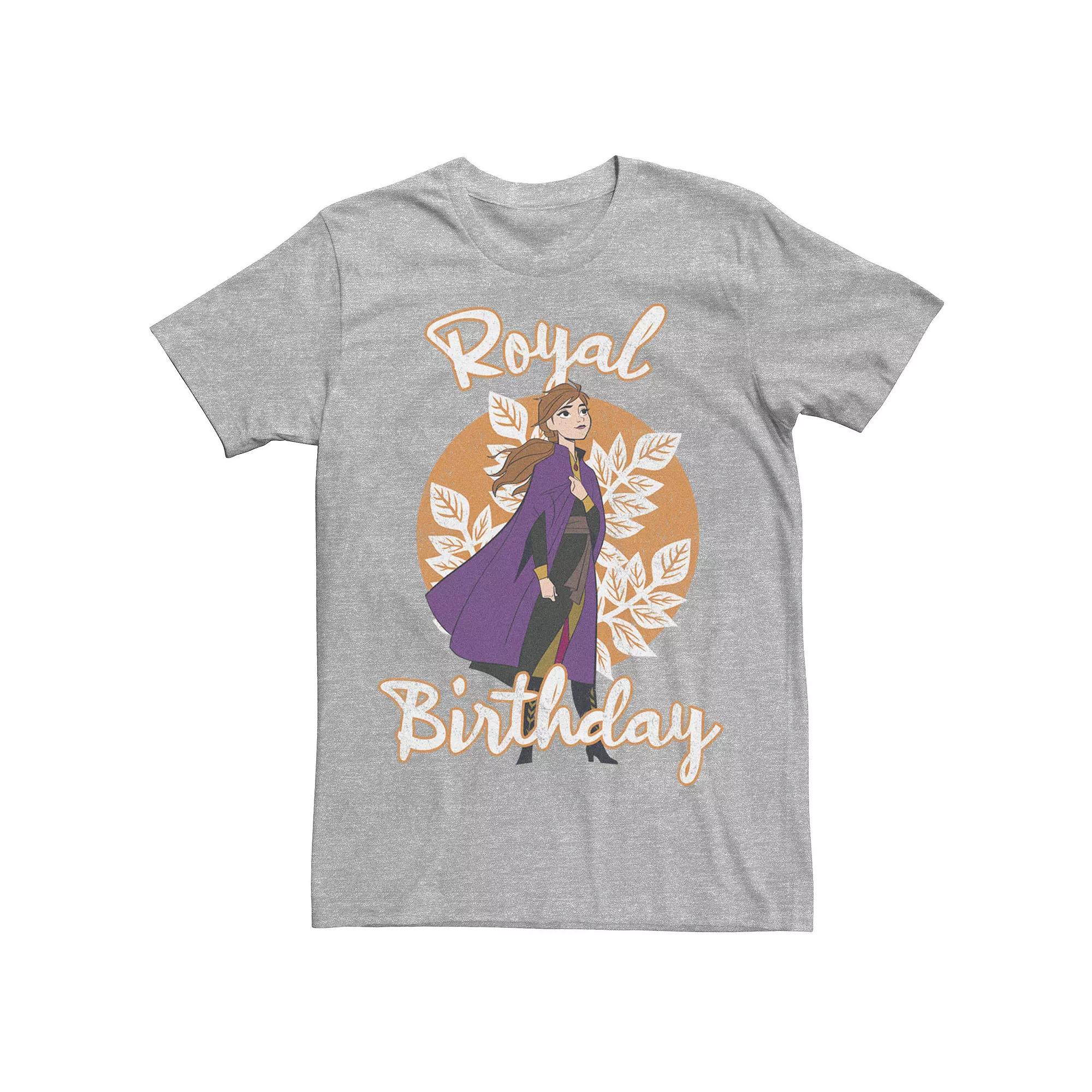 Disney's Frozen 2 Anna Royal Birthday Men's Tee,  Product Image