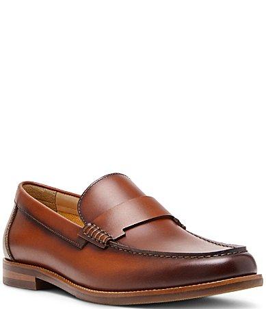 Steve Madden Mens Colver Leather Slip on Loafers Product Image