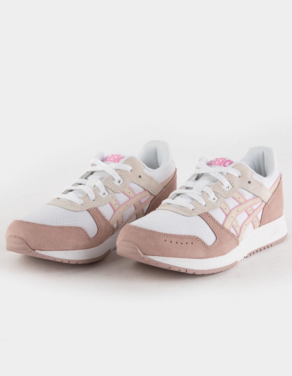 ASICS Lyte Classic Womens Shoes - WHT/PNK Product Image