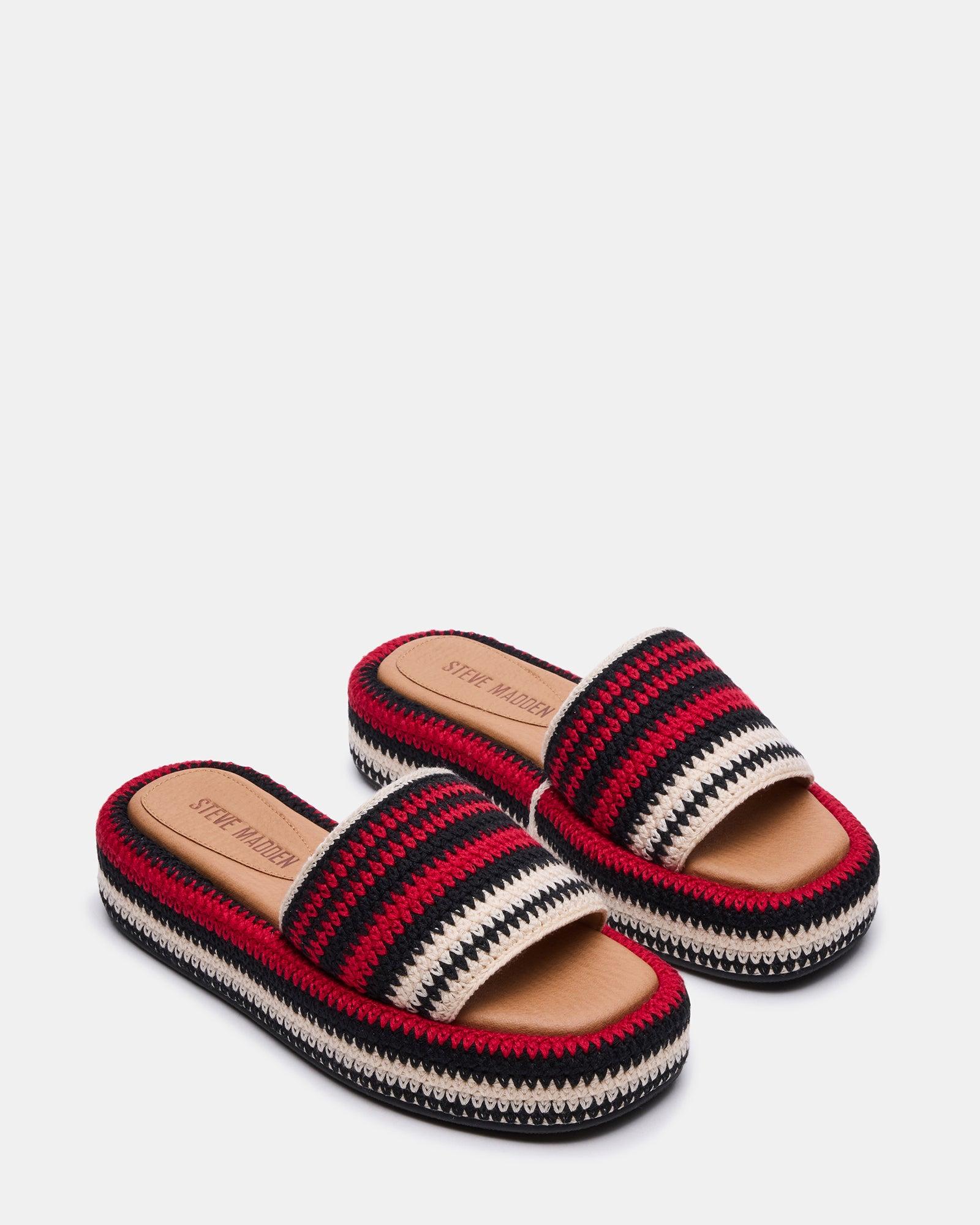 BEACHY WOVEN RED MULTI Female Product Image