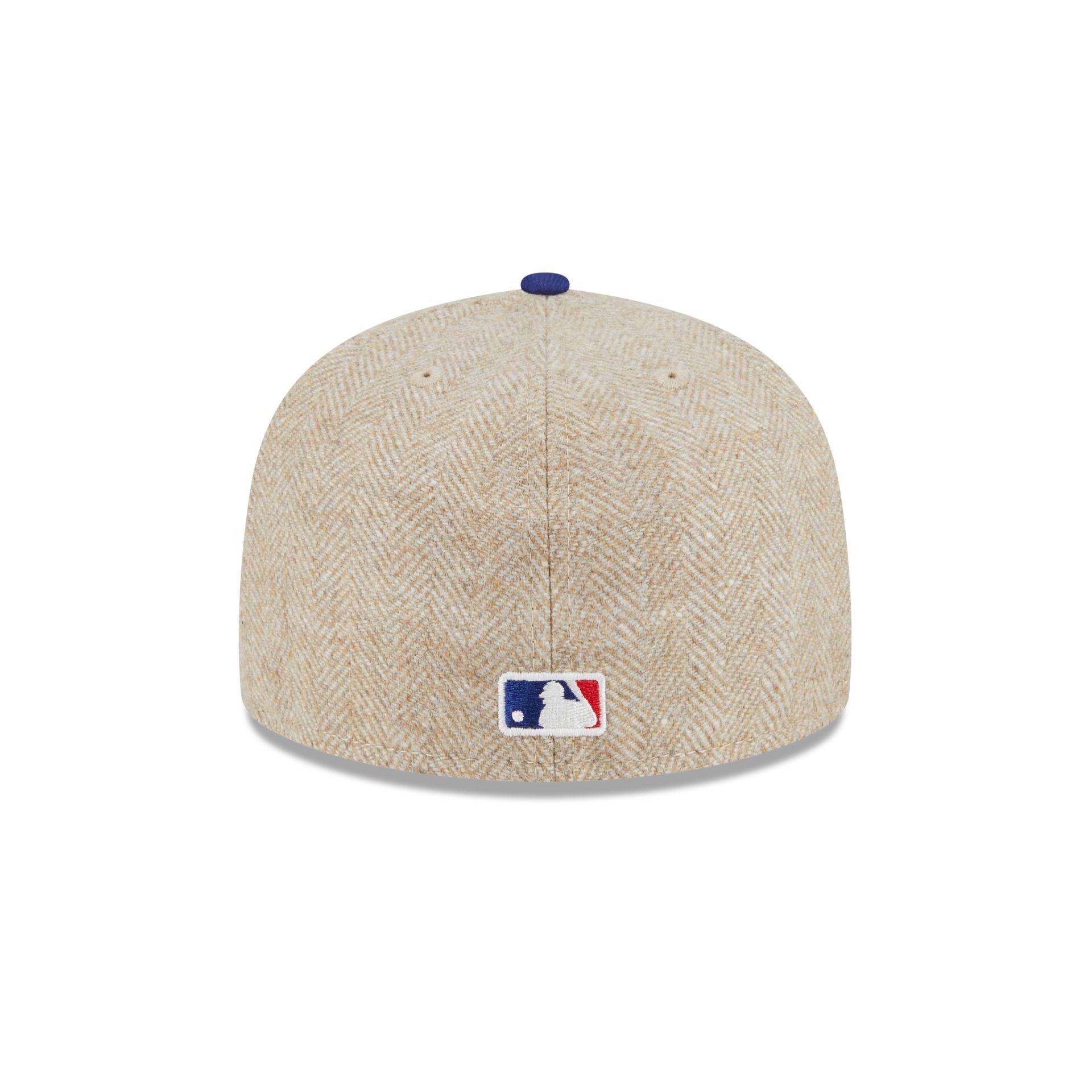 Texas Rangers Herringbone Moon 59FIFTY Fitted Hat Male Product Image