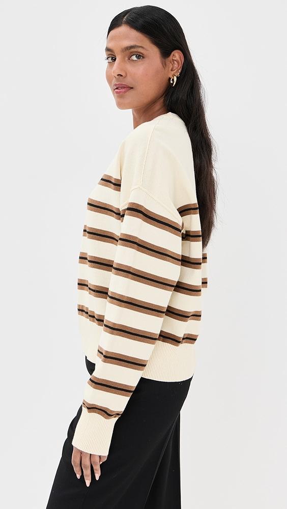 LE BOP Striped Boxy Pullover | Shopbop Product Image