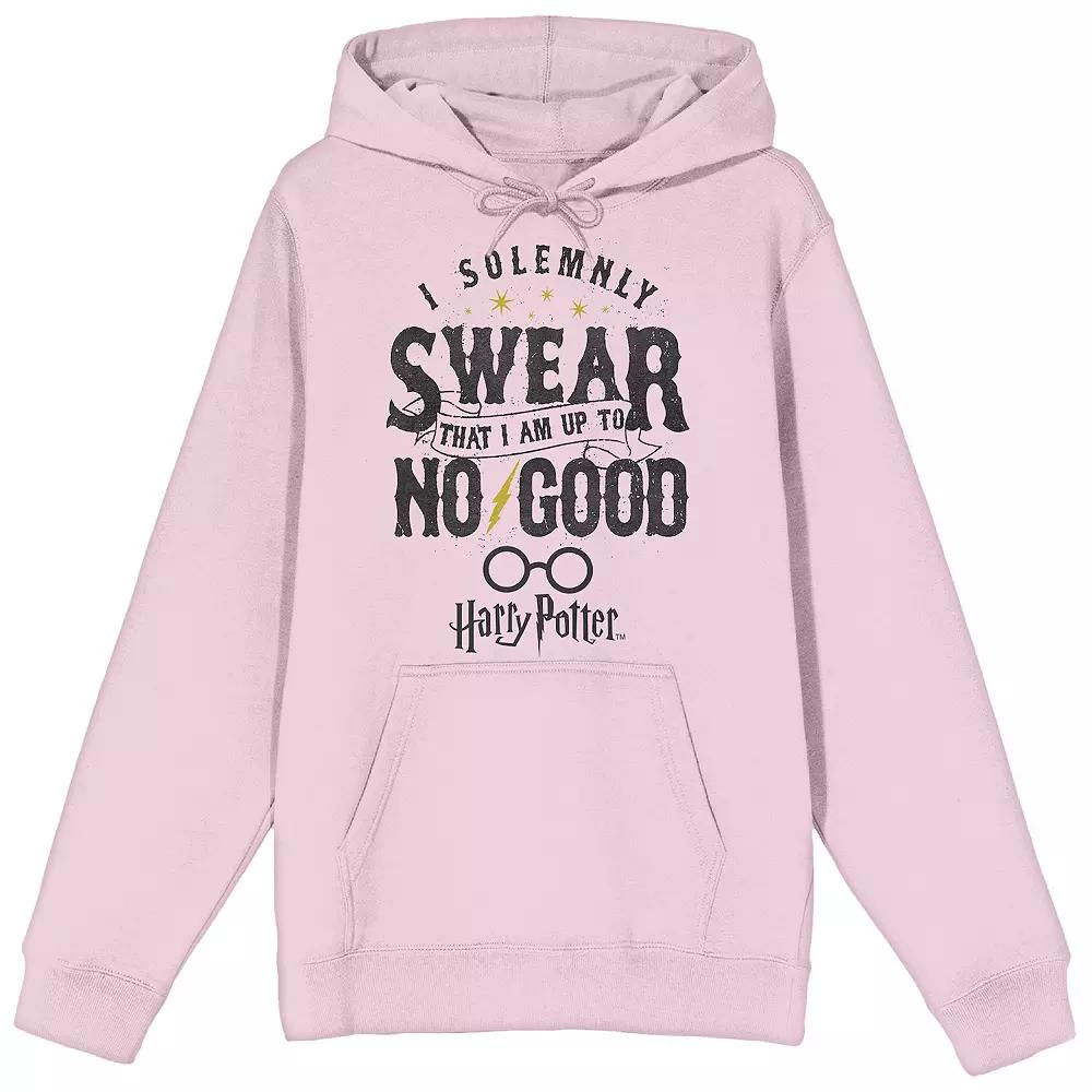 Men's Harry Potter I Solemnly Swear Graphic Hoodie, Size: Small, Pink Product Image