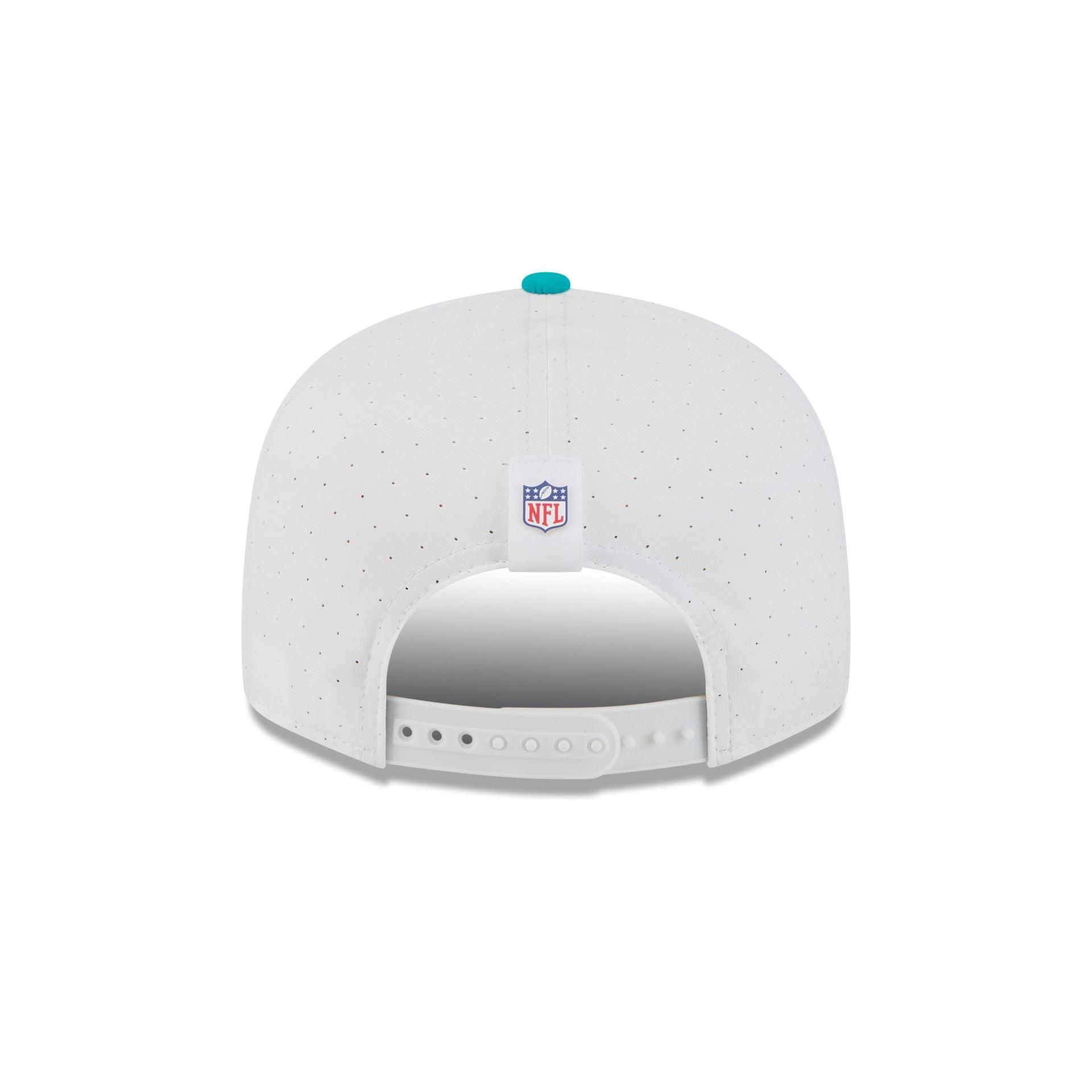 Miami Dolphins 2025 Training Split Panel 9FIFTY Snapback Hat Male Product Image