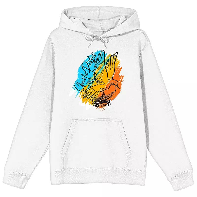 Men's Charlie Parker Bird with Sax Hoodie,  Product Image