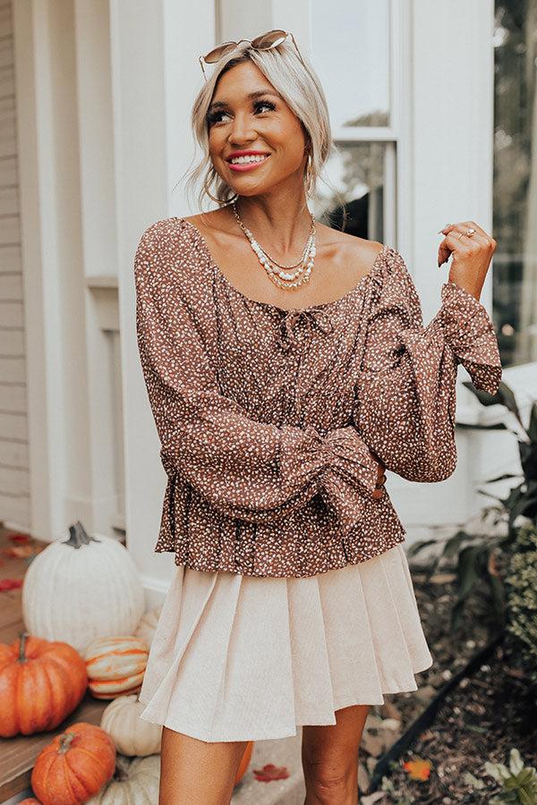 A Casual Escape Babydoll Top Product Image