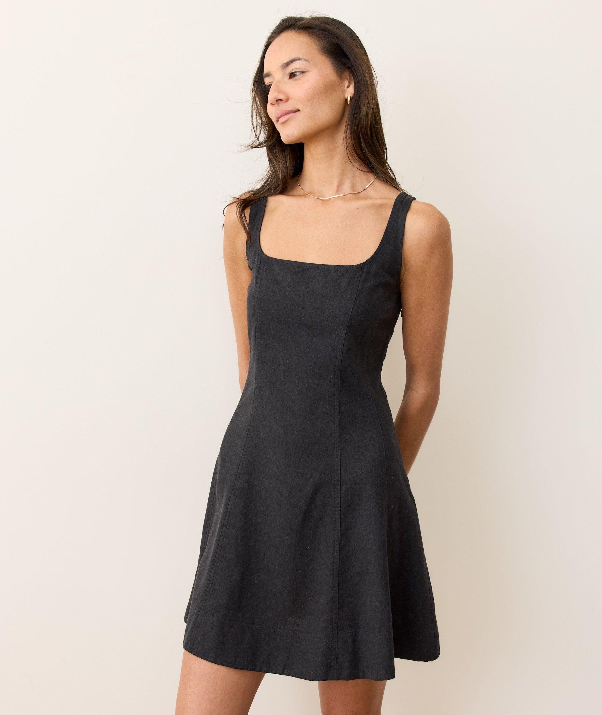 Denisse Hemp Mini Dress Product Image