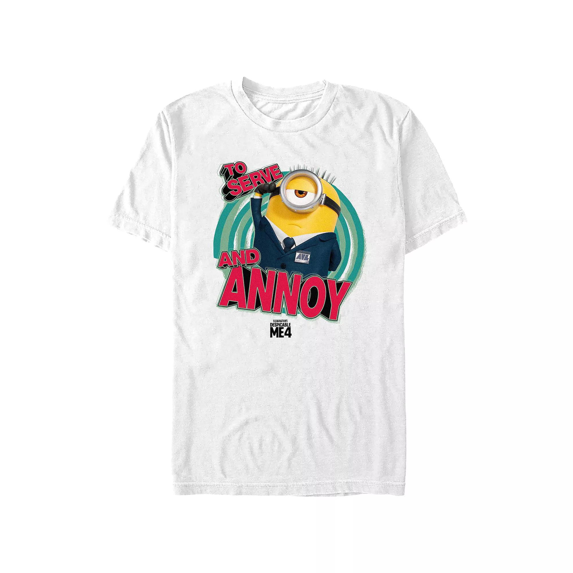 Men's Despicable Me 4 To Serve And Annoy Graphic Tee,  Product Image