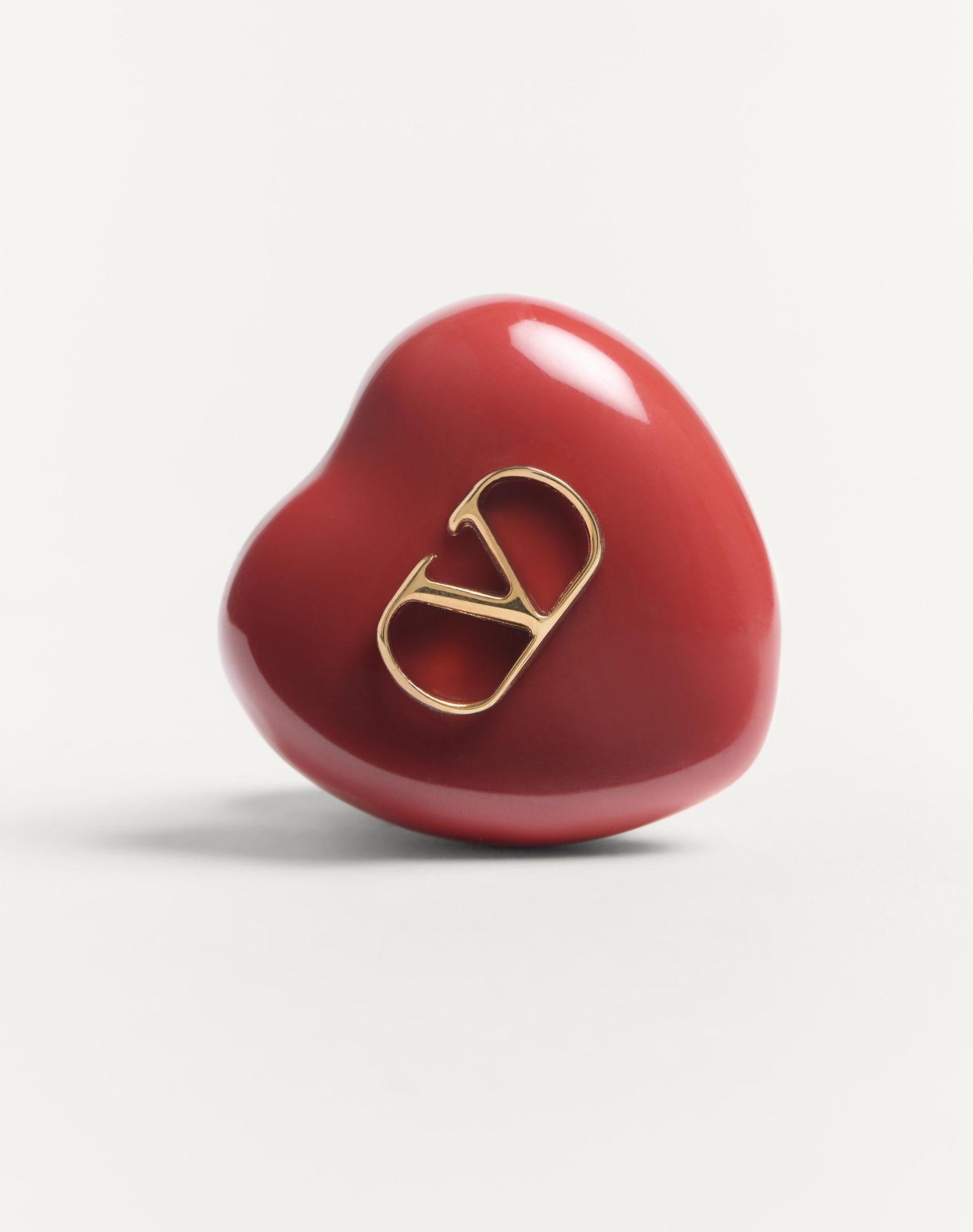 Coeur Royal Earrings In Metal And Enamel Product Image