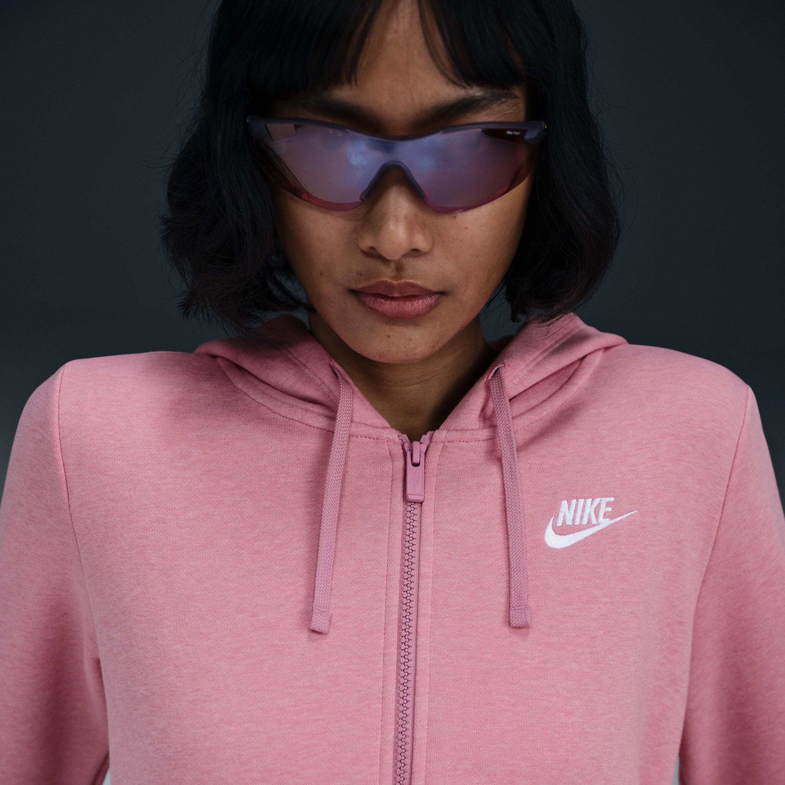 Womens Nike Sportswear Club Fleece Full-Zip Hoodie Product Image