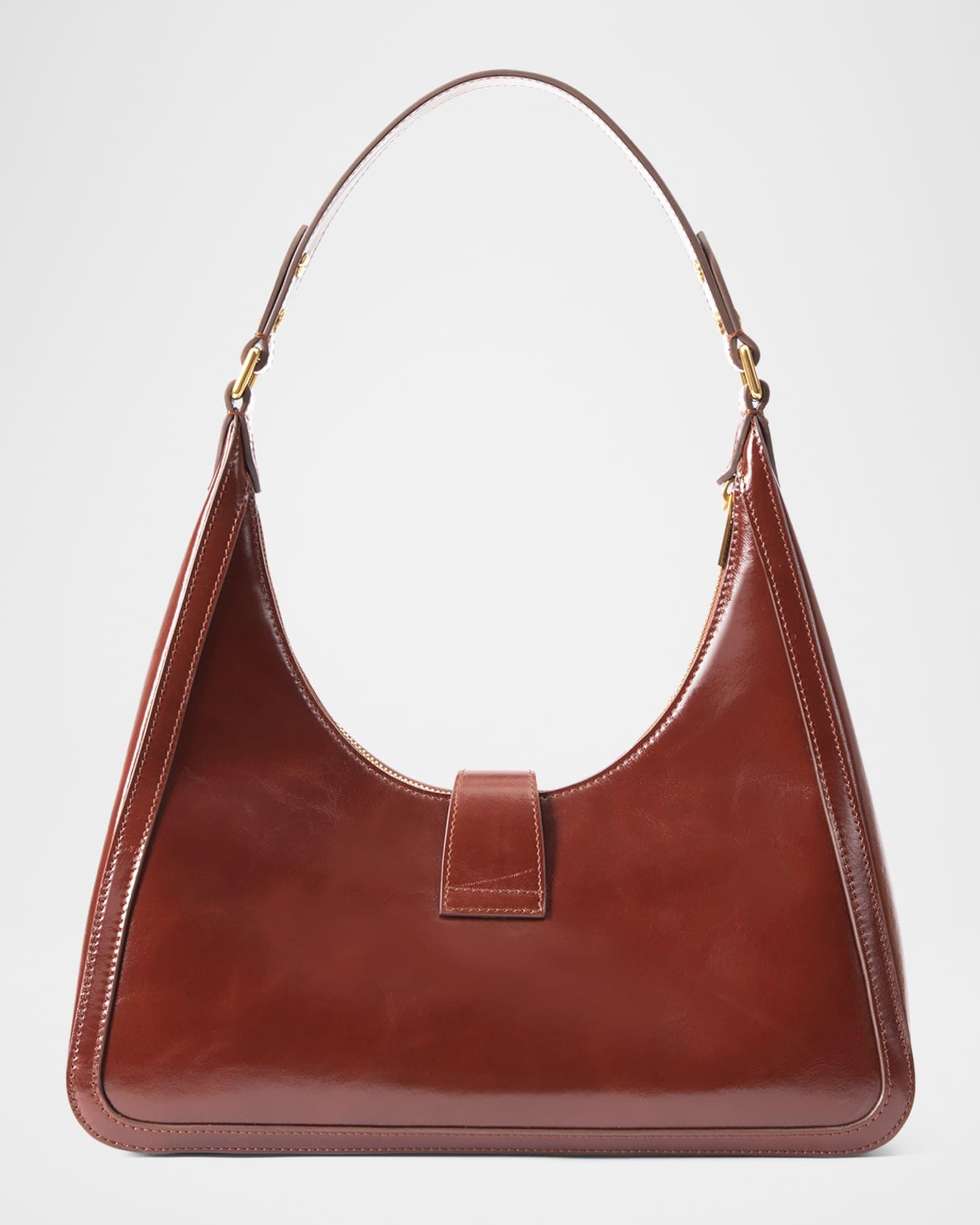 Sara Zip Leather Shoulder Bag Product Image