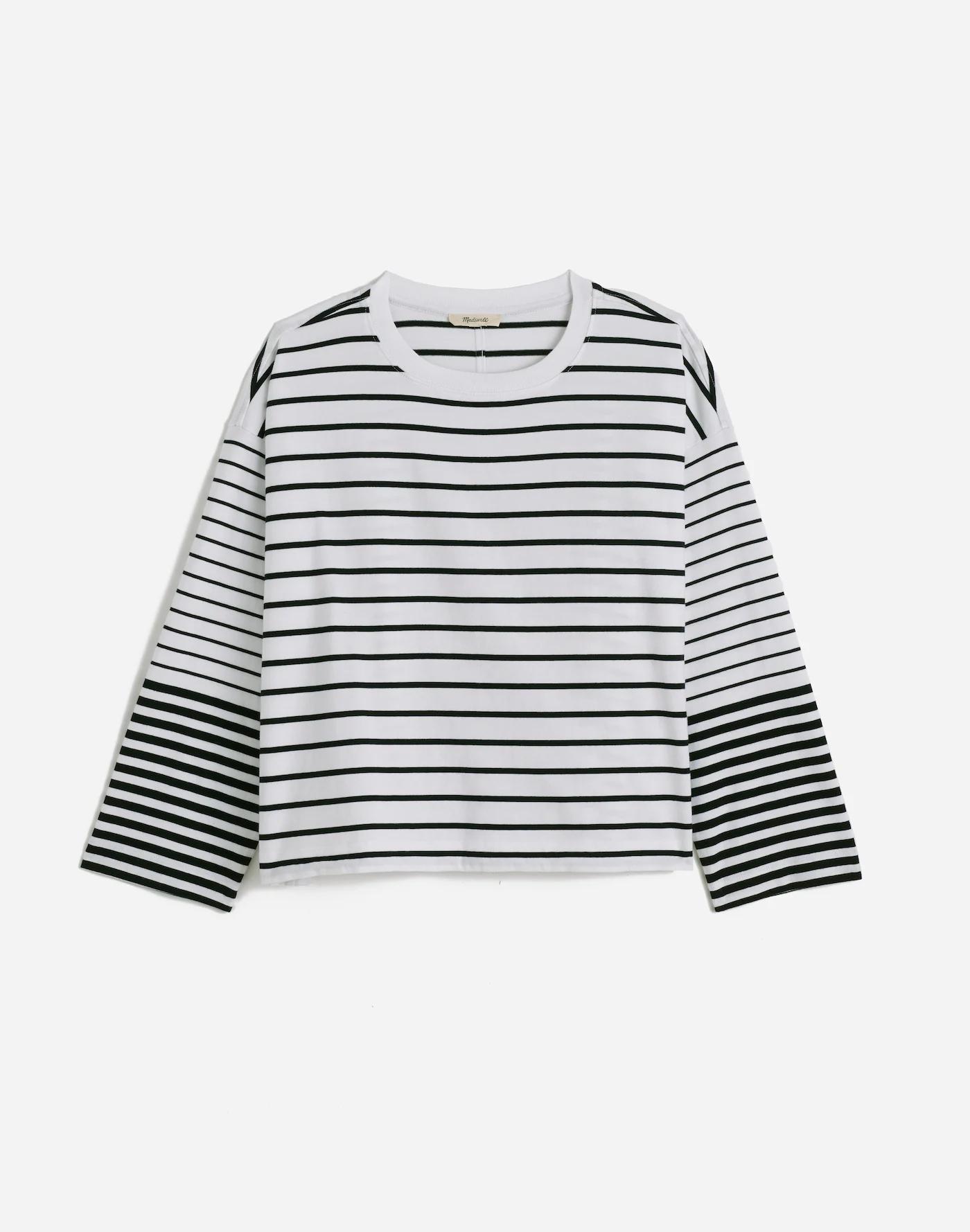 Easy Crewneck Long-Sleeve Tee Product Image