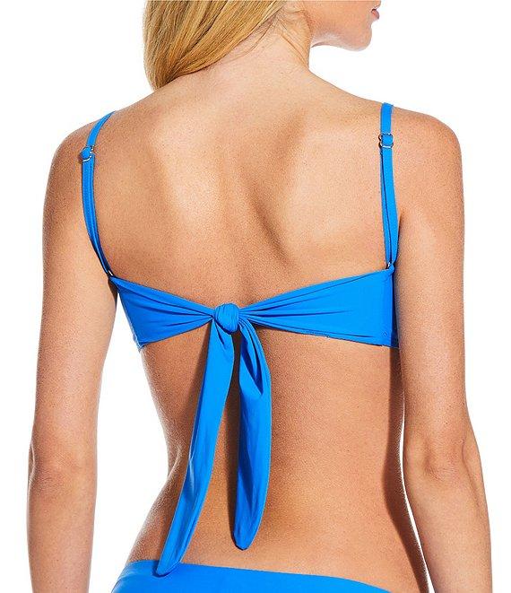Gianni Bini High Leg Scoop Front Swim Bottom Product Image