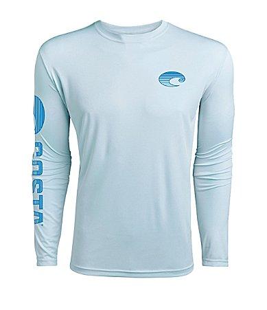 Costa Tech Core Long Sleeve Performance Rashguard Crew Shirt Product Image