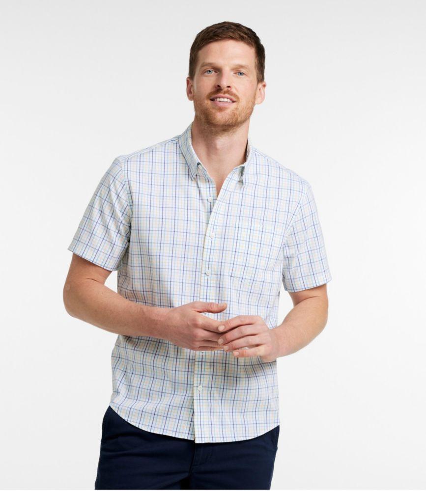 
                            
                                
                                    
                                
                            Men's Comfort Stretch Performance® Shirt, Short-Sleeve, Slightly Fitted Untucked Fit, Plaid
                         Product Image