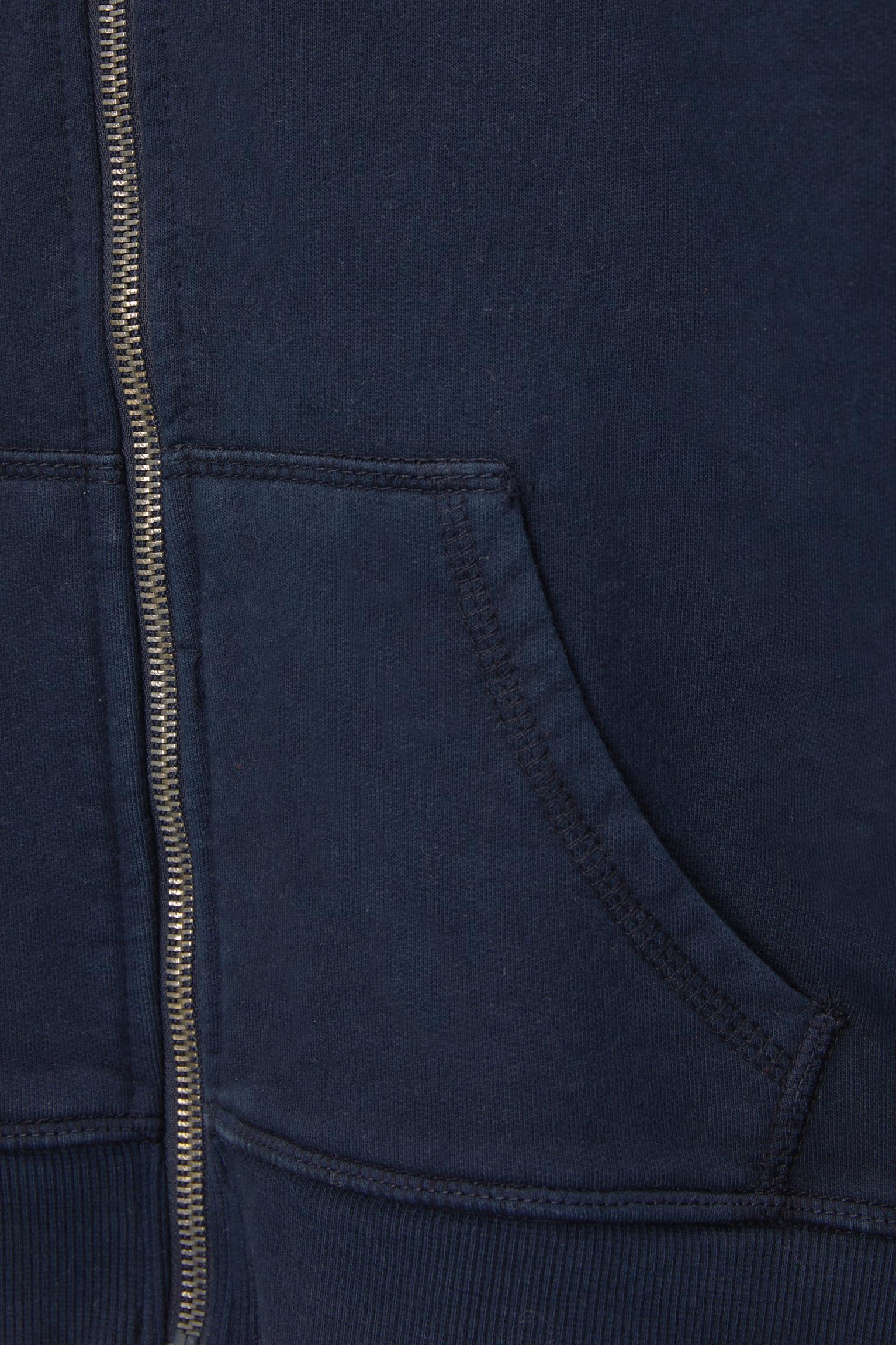 Cropped zip-up hoodie Product Image