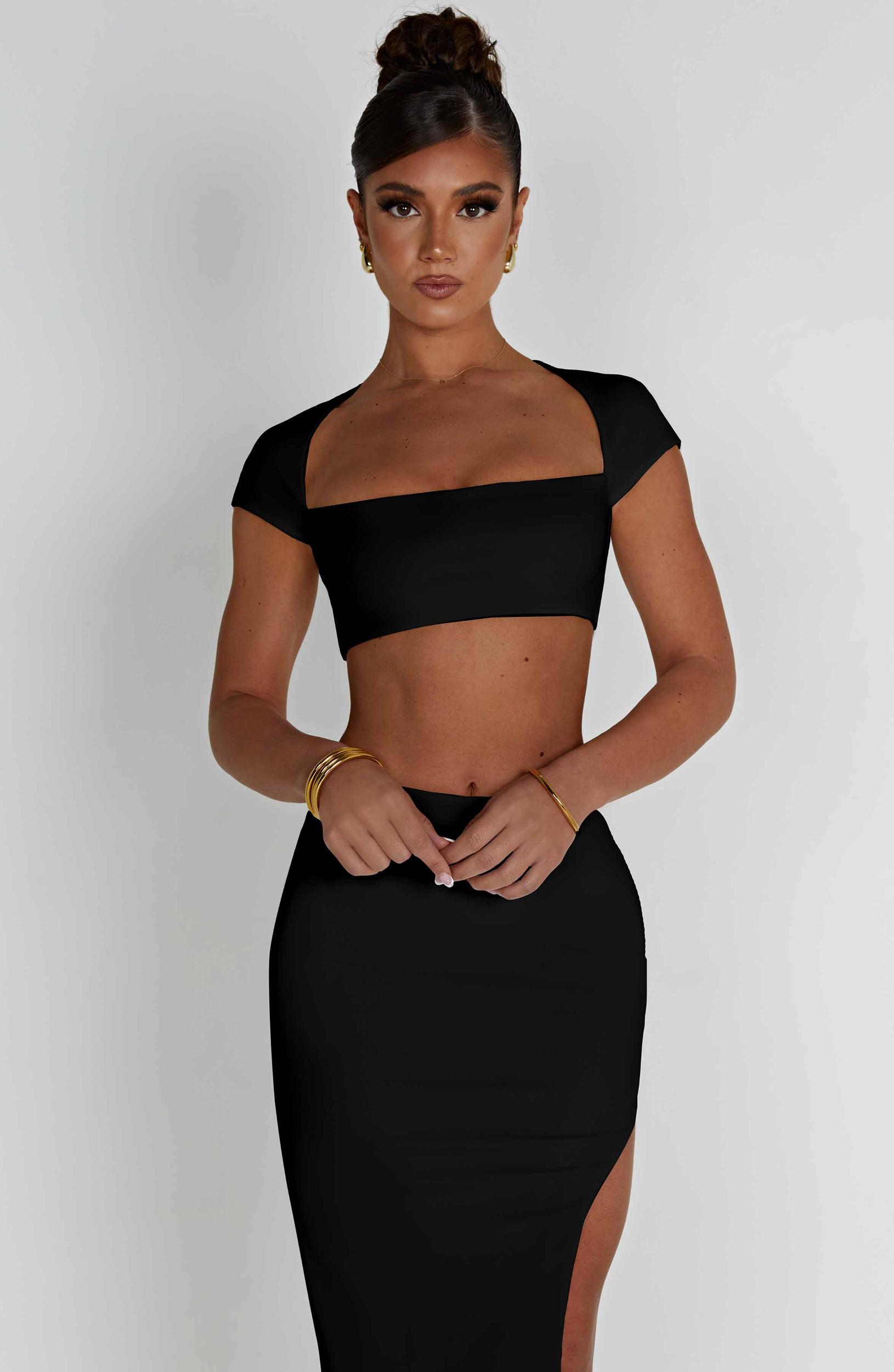 Adorn Top - Black Product Image