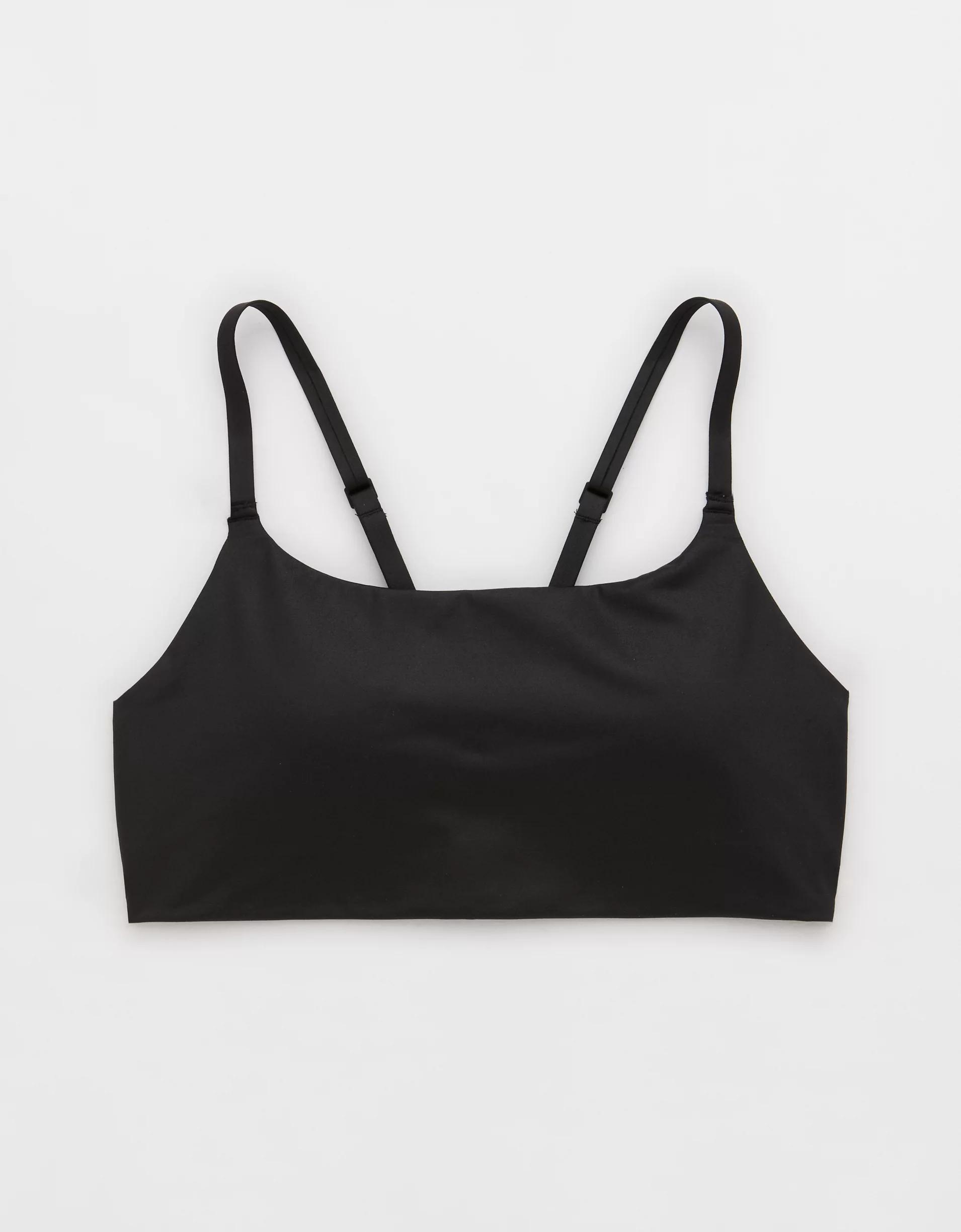 OFFLINE By Aerie Goals Gloss Strappy Sports Bra Product Image