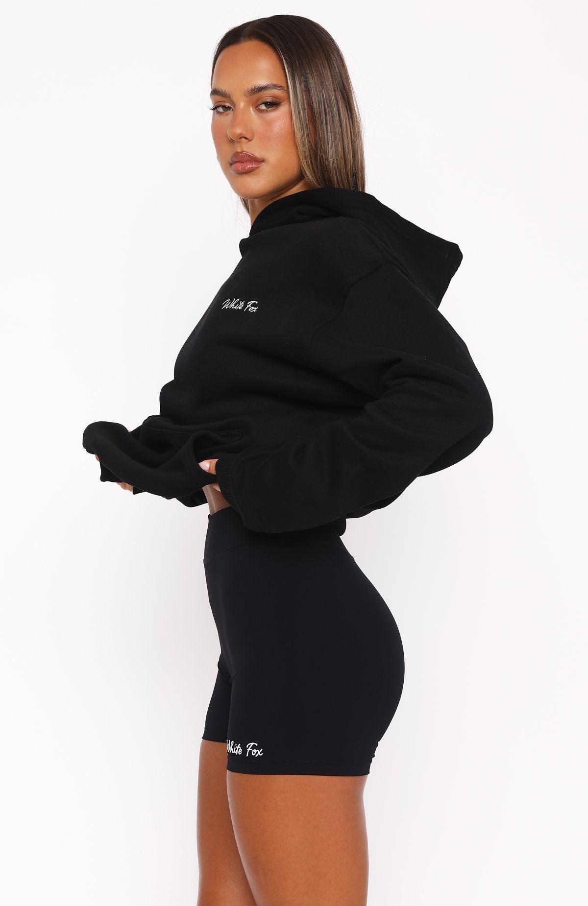 Match Your Words Bike Shorts Black Product Image