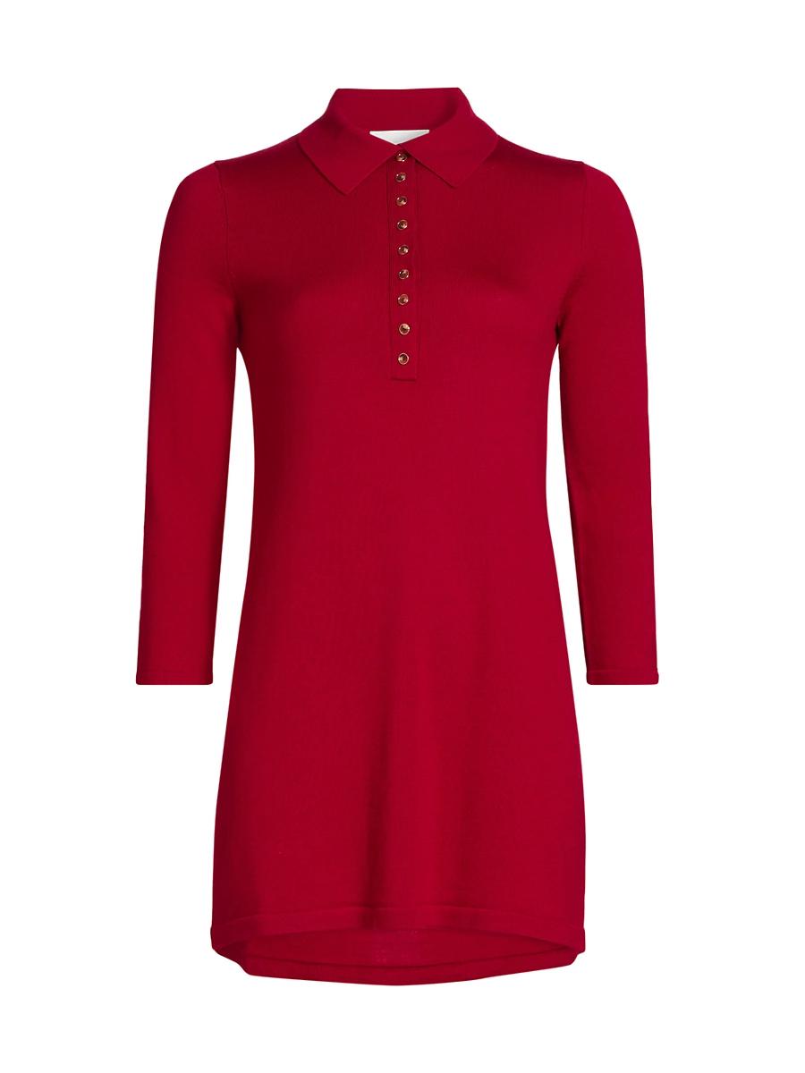 Womens Luell Wool Polo Minidress Product Image