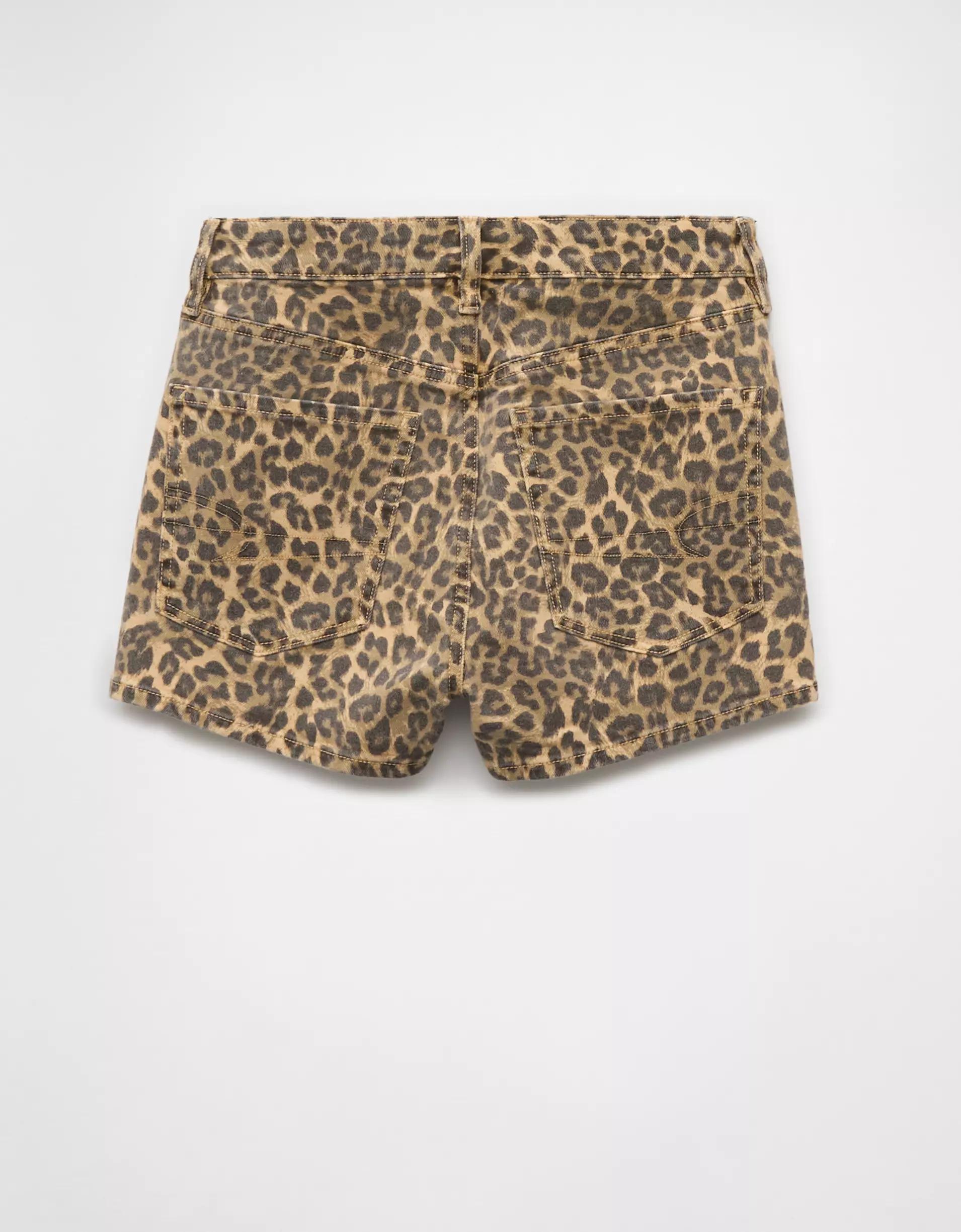 AE Stretch Leopard Perfect Shortie Product Image