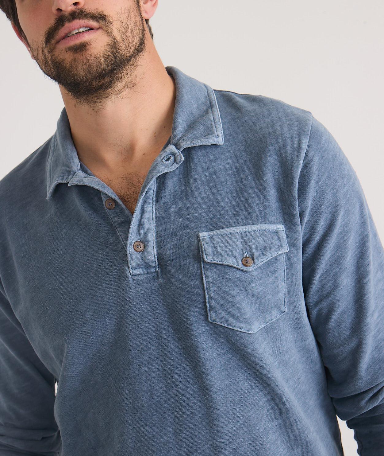 Stretch Selvage Embroidered Resort Shirt Product Image