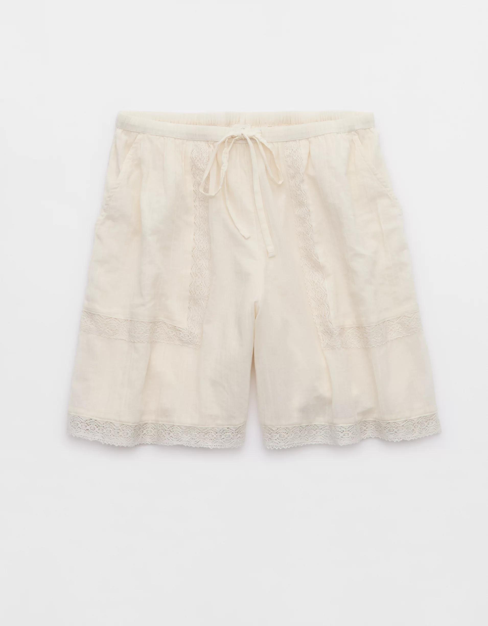 Aerie Off-Duty Gauze Boxer Women's Product Image