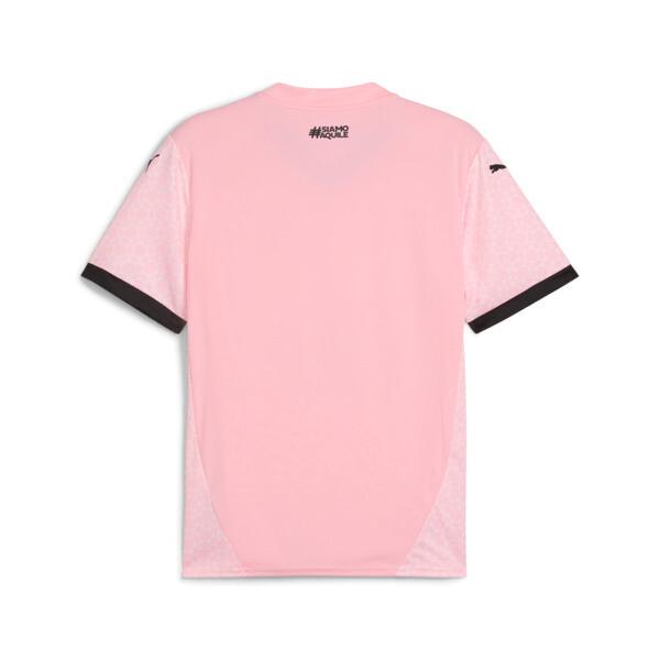 PUMA Palermo F.C. 24/25 Home Replica Men's Soccer Jersey in Team Light Pink/Black Product Image