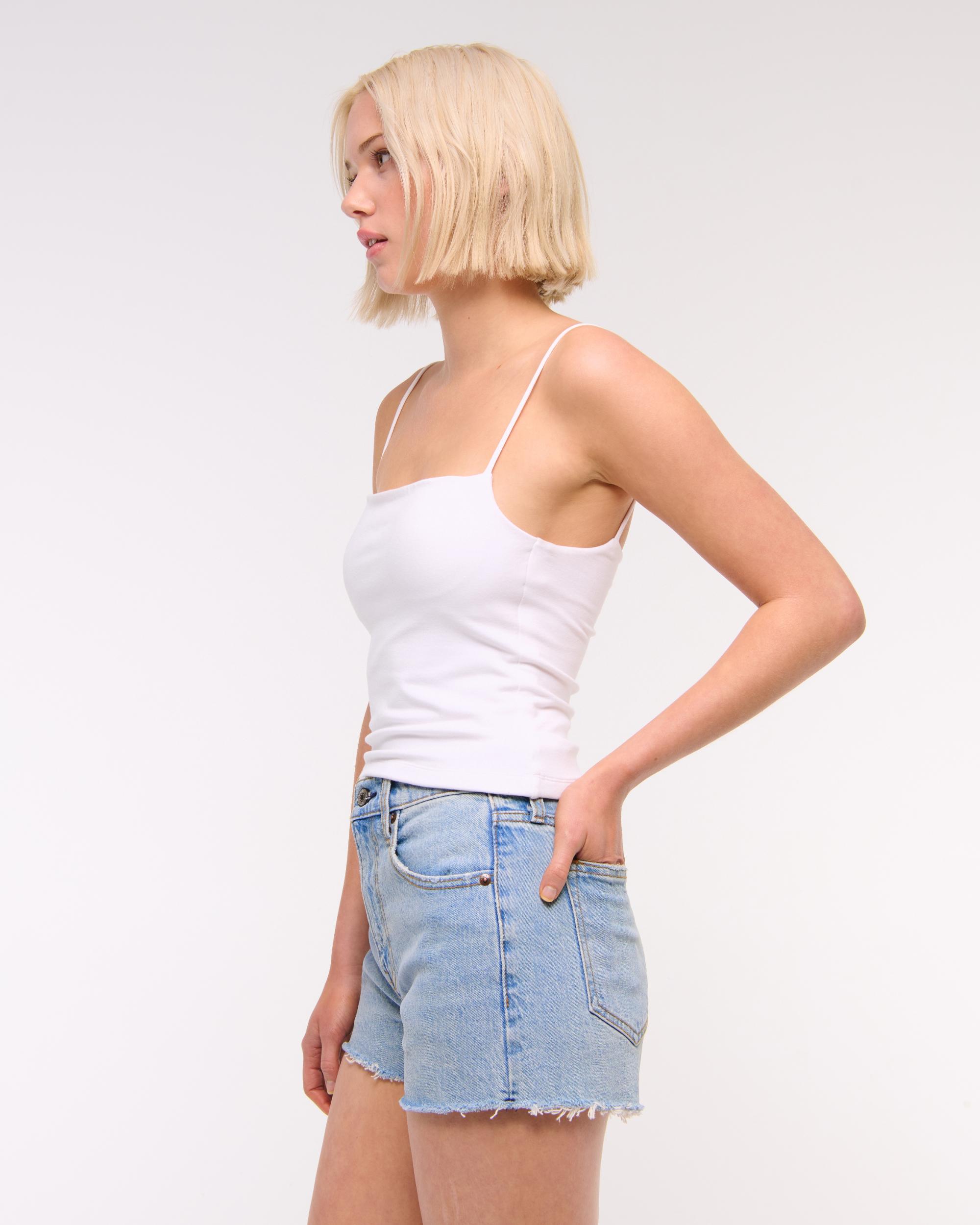 High Rise Mom Short Product Image