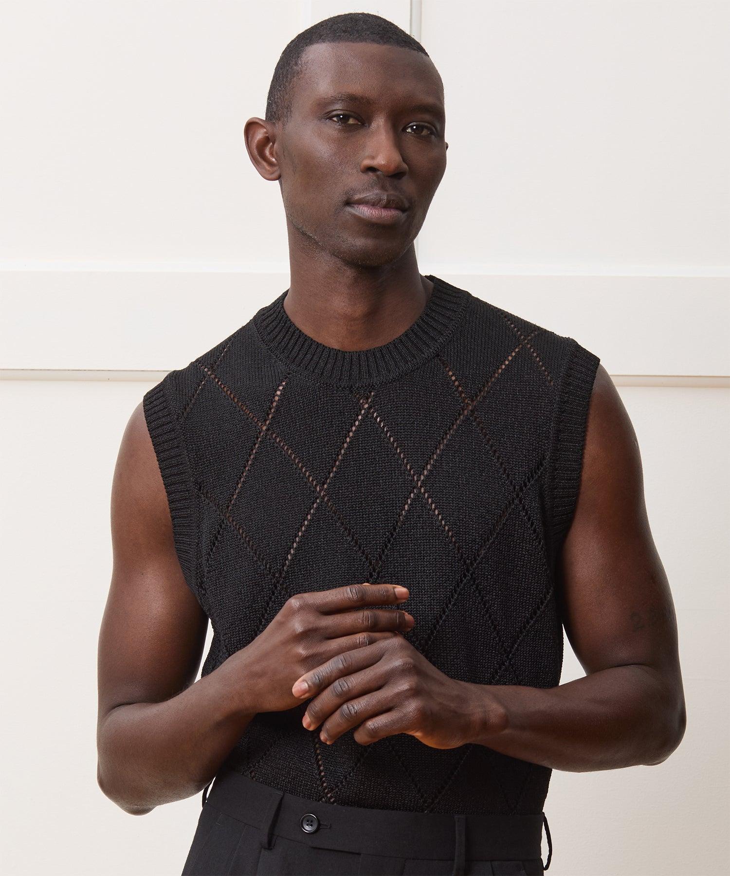 Argyle Sweater Vest Product Image