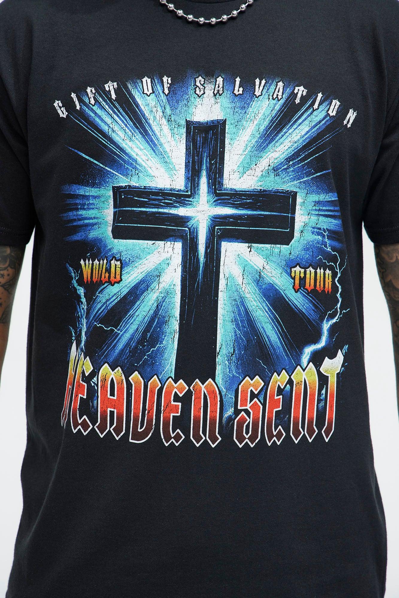 Road To Salvation Short Sleeve Tee - Black Product Image