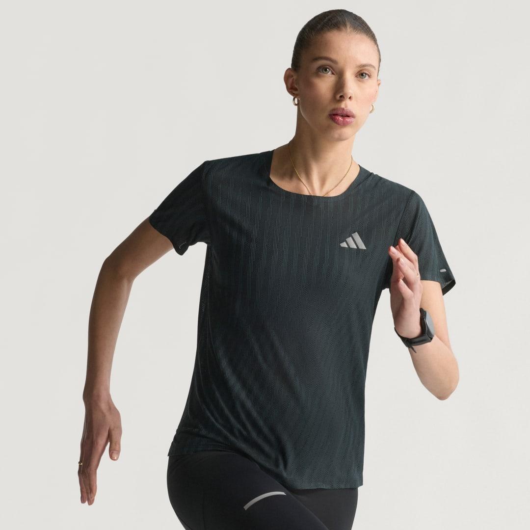 adidas Adi365 Running CLIMACOOL+ T-shirt Black XS Womens Product Image