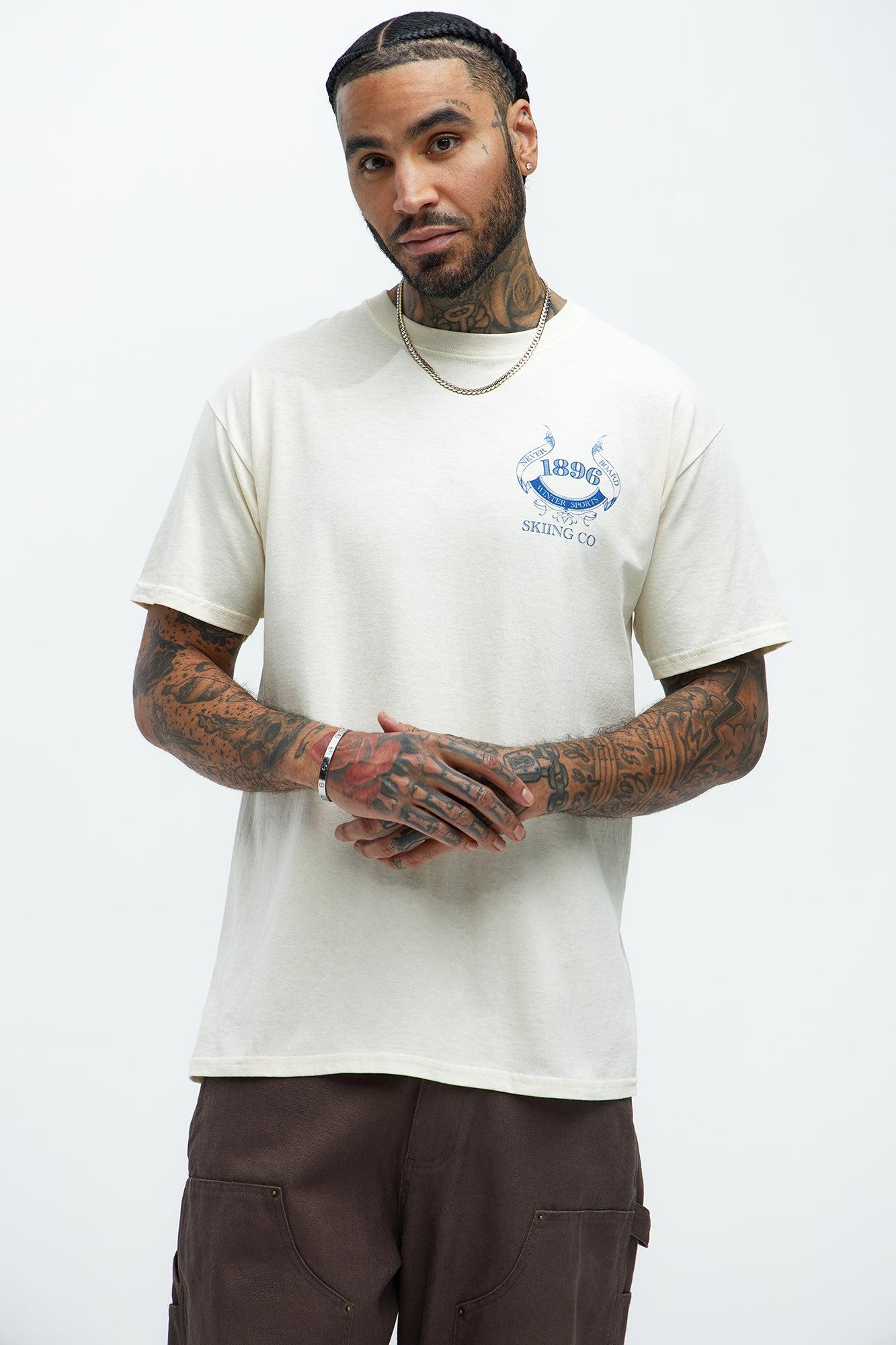 Switzerland Skiing Company Short Sleeve Tee - Natural/Combo Product Image