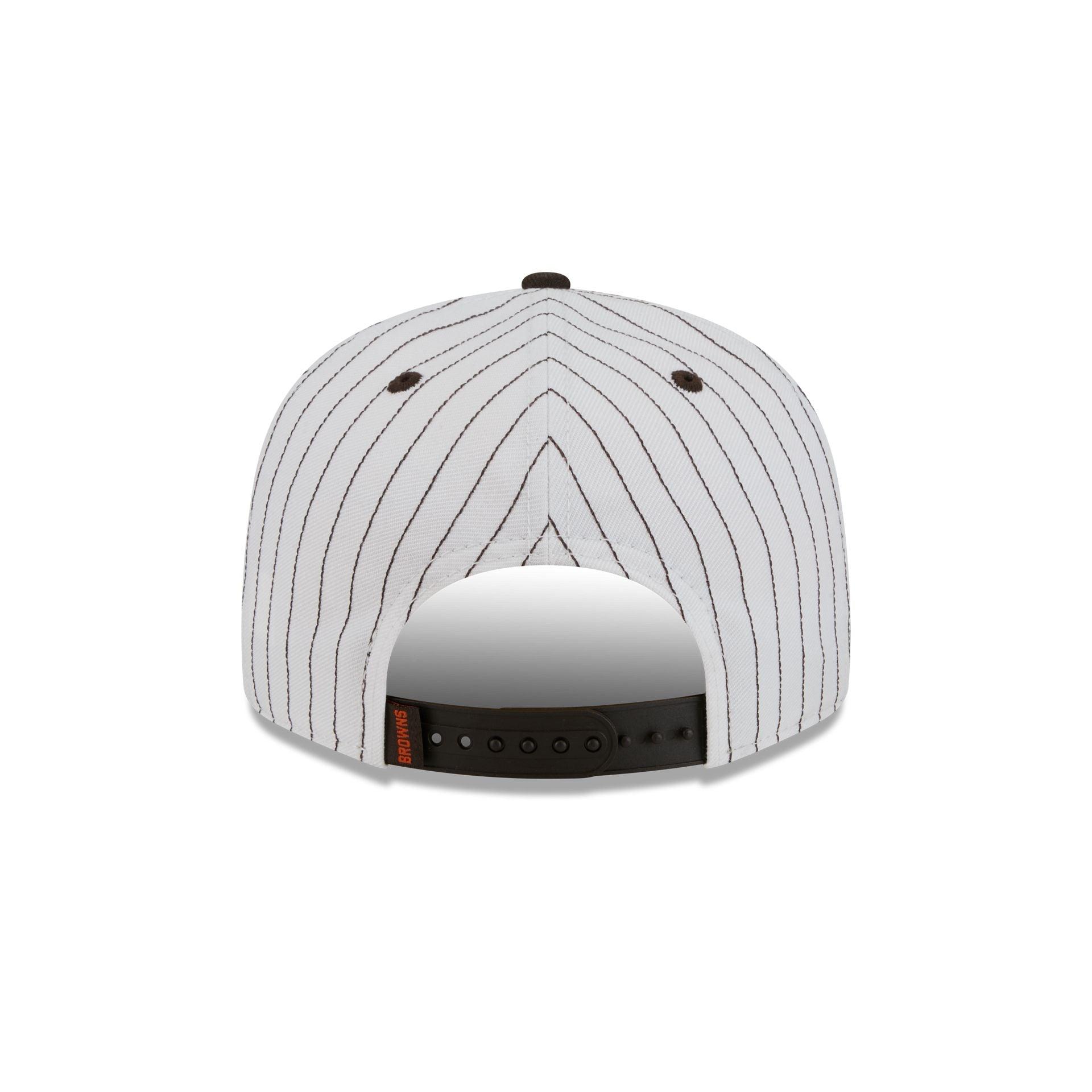 Cleveland Browns Deceptor Pinstripe 9FIFTY Snapback Hat Male Product Image