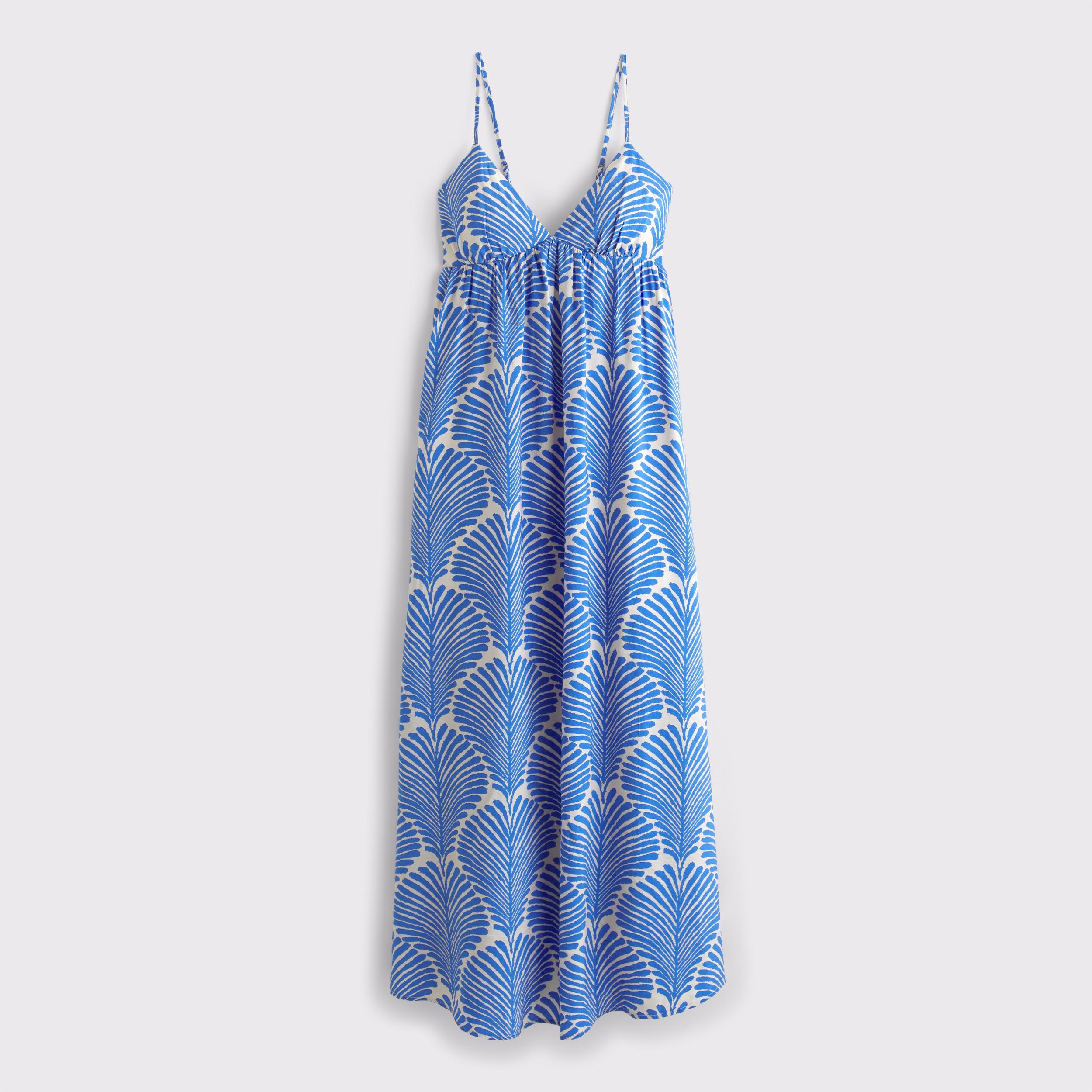 Bra-Free Clasp-Back Flowy Maxi Dress Product Image