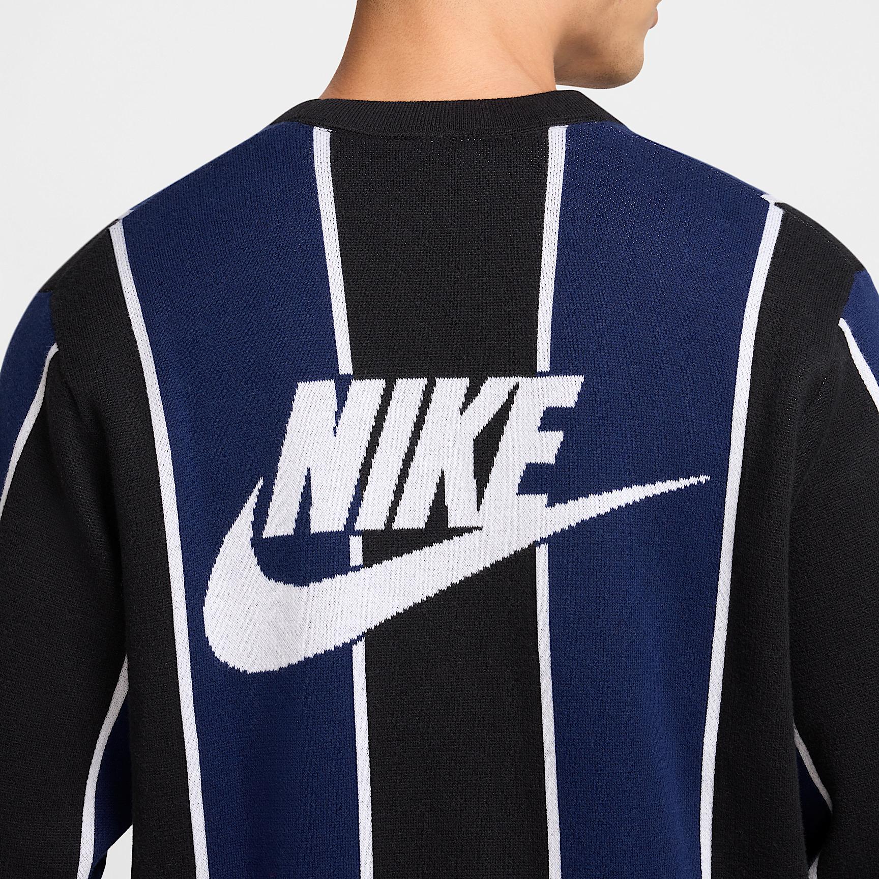 Nike Mens Club Fairway Stripe Sweater | HM4812-010 Product Image