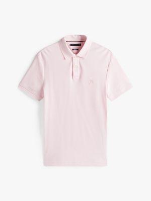 Regular Fit Embroidered Monogram Polo Product Image