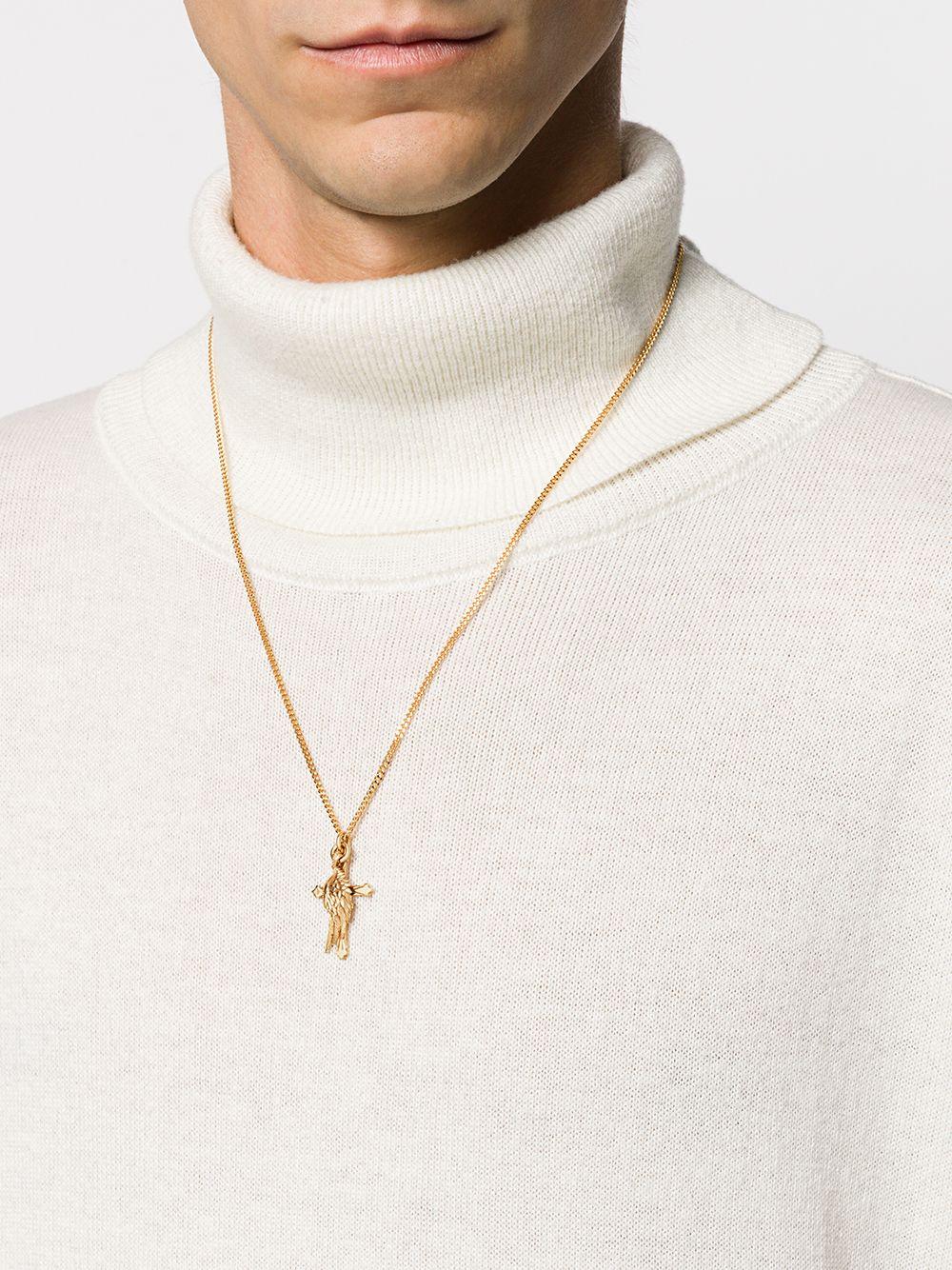 wing & cross pendant Product Image