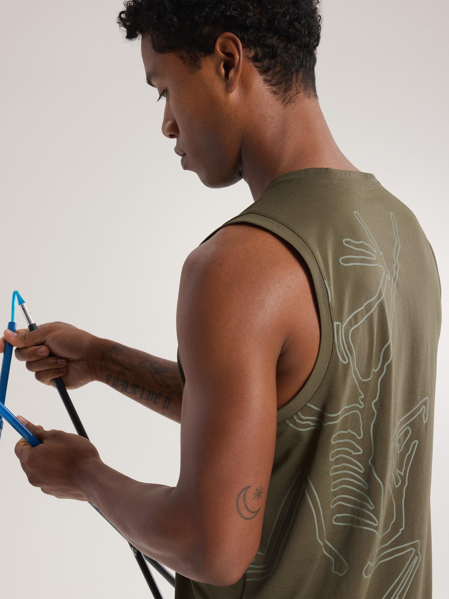 Cormac Arc'Bird Logo Tank Men's Product Image