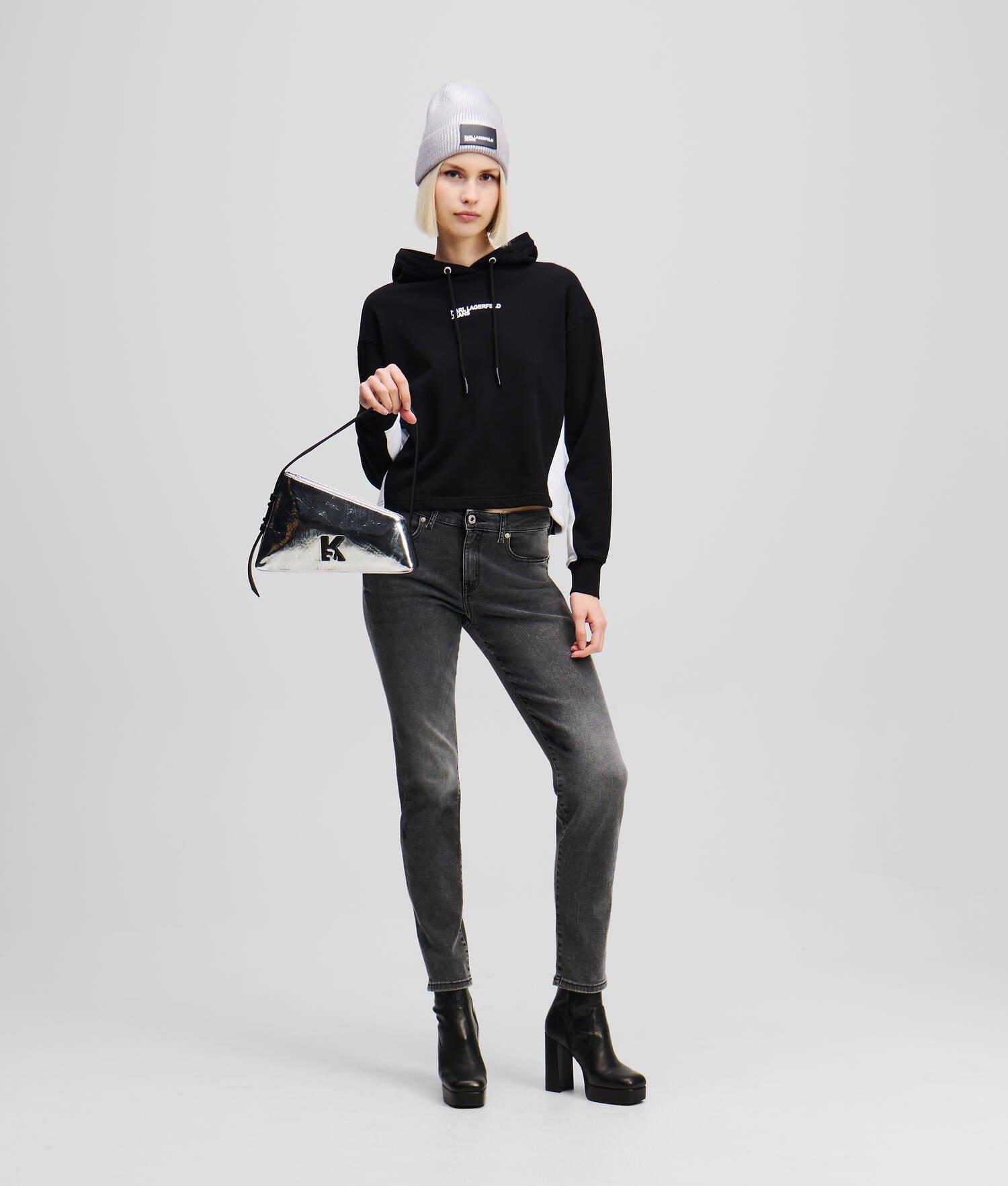 MID-RISE SLIM JEANS Product Image