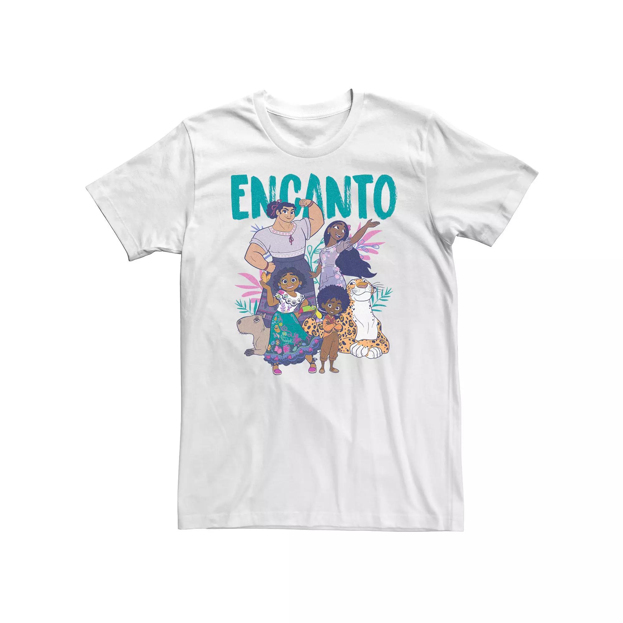 Big & Tall Disney Encanto Group Portrait Logo Tee, Men's,  Product Image